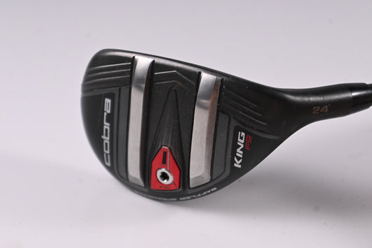 Cobra King F9 #5 Hybrid / 24 Degree / Stiff Flex Fujikura Black 7 Shaft