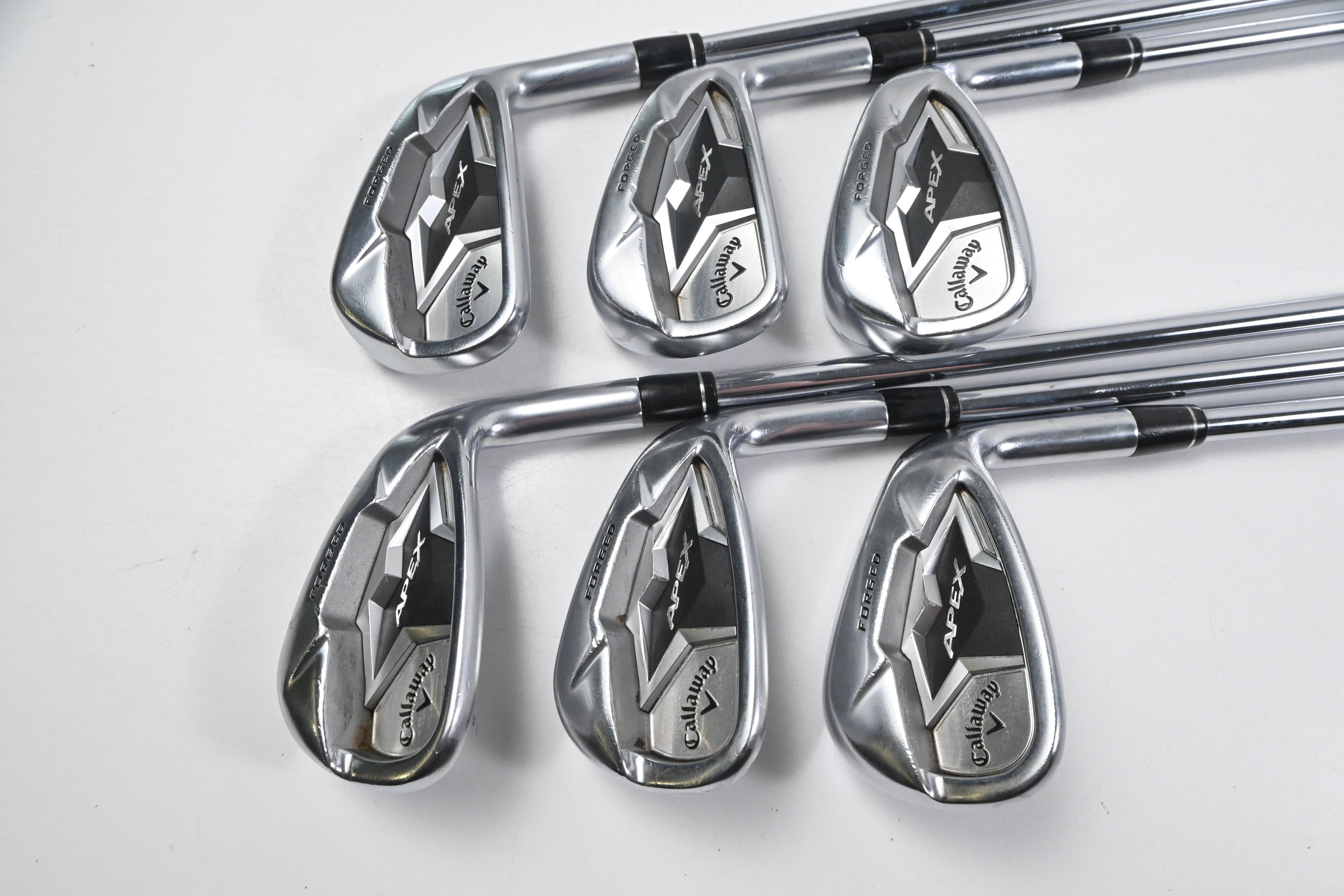 Callaway Apex 19 Irons / 6-PW+GW / Stiff Flex Project X LZ 105 Shafts