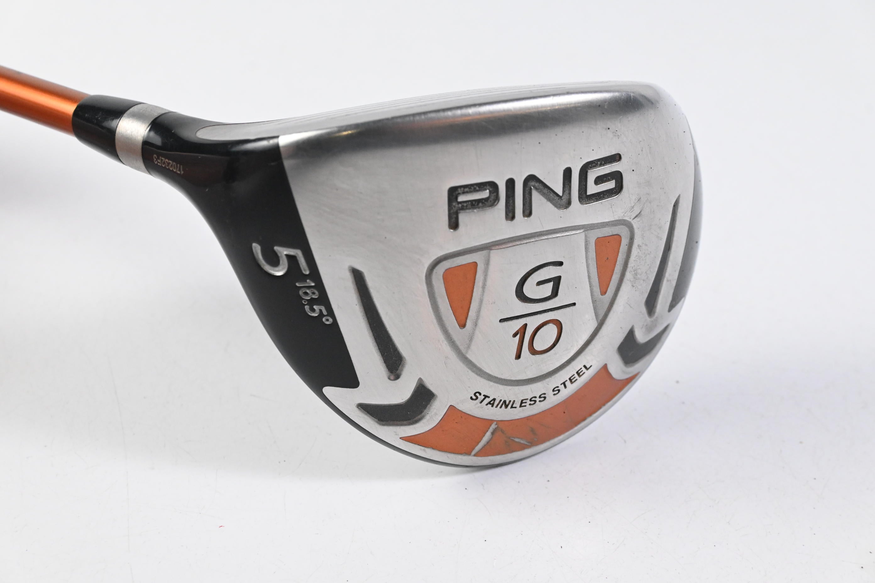 Left Hand Ping G10 #5 Wood / 18.5 Degree / Regular Flex Ping TFC 129 Shaft