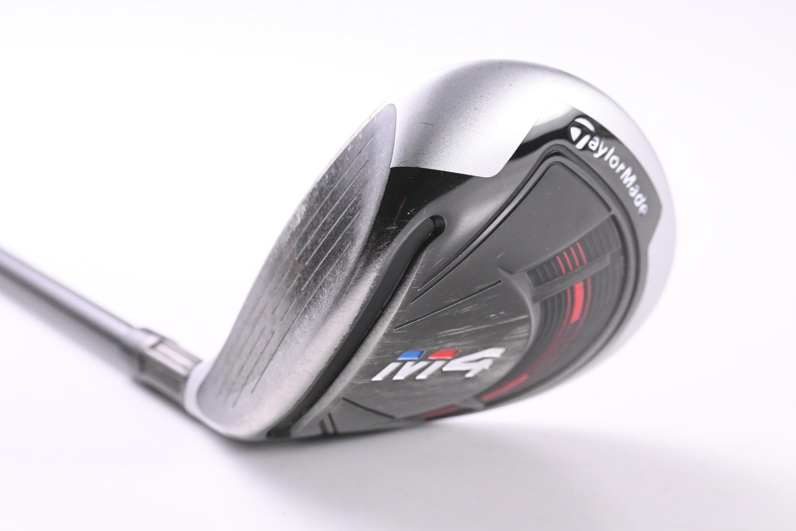 Left Hand Taylormade M4 #3 Wood / 15 Degree / Stiff Flex Atmos Red 6 Shaft