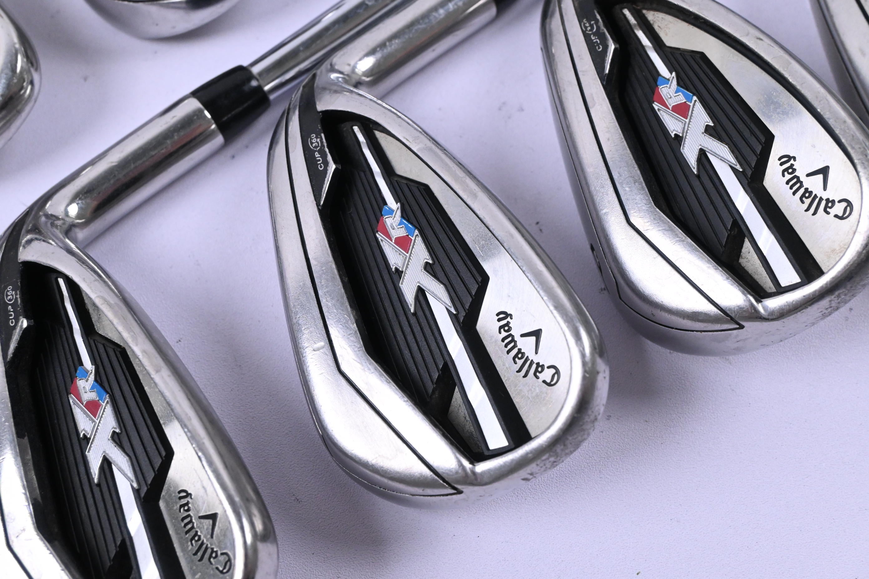 Callaway XR Irons / 4-PW+SW / X-Flex KBS Tour-V 120 Shafts