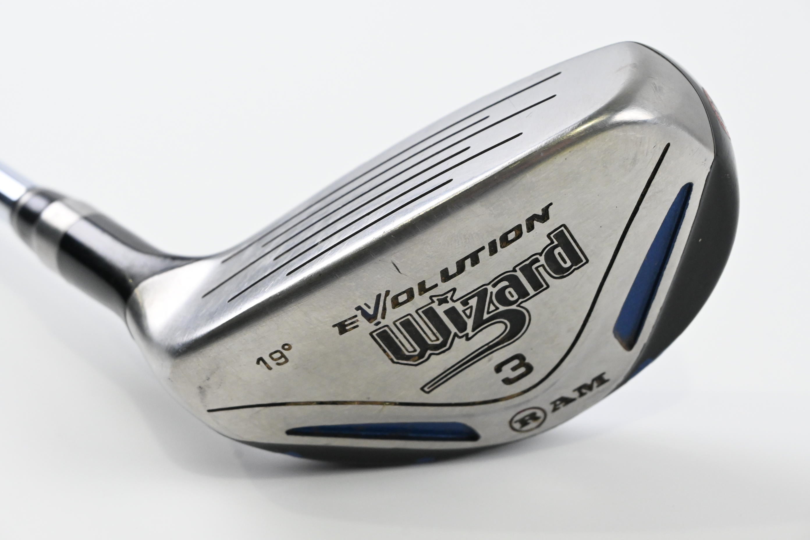 Left Hand RAM WIzard #3 Hybrid / 19 Degree / Regular Flex True Temper Evolution