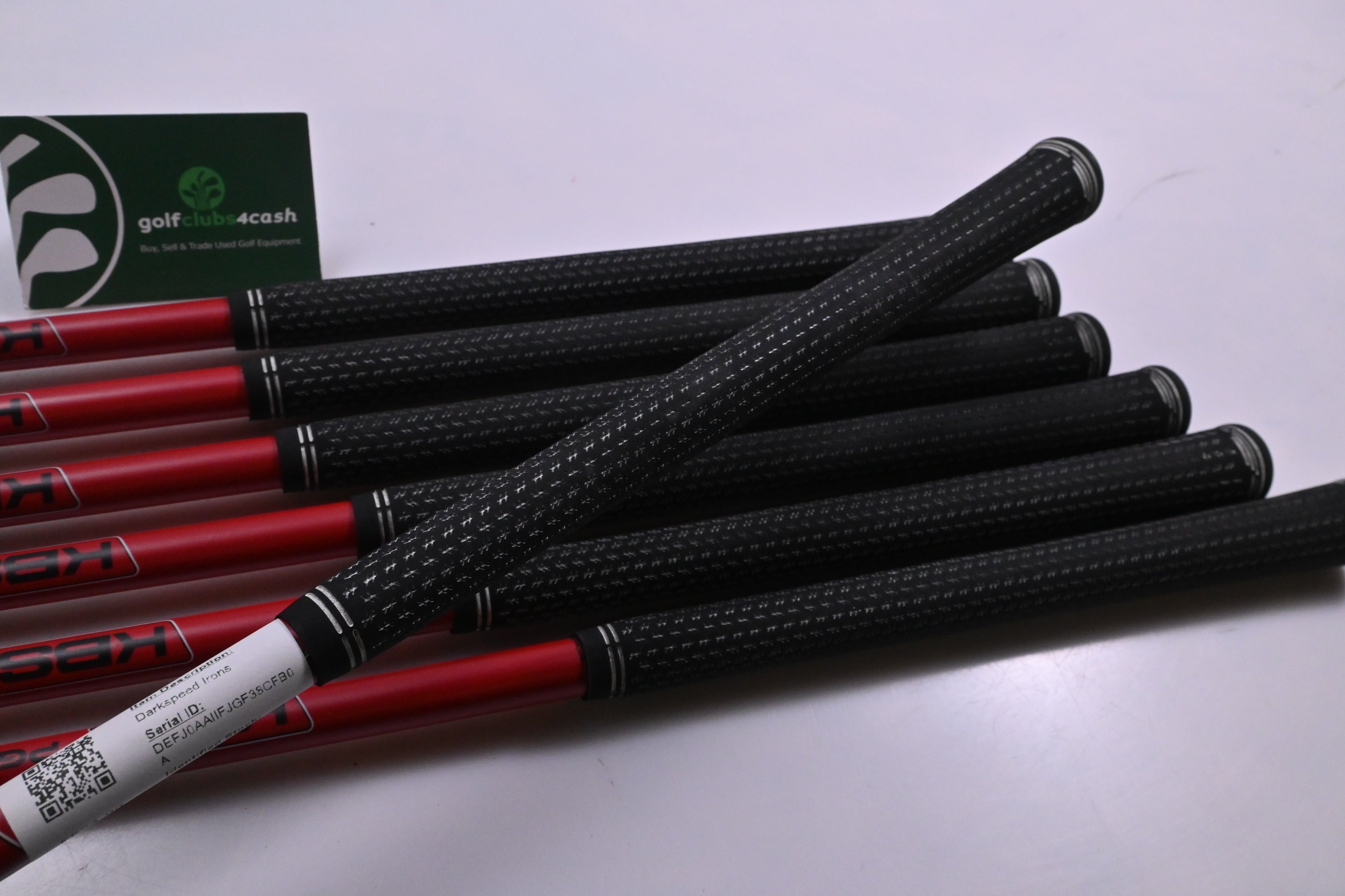 Cobra Darkspeed Irons / 5-PW+GW / Regular Flex KBS PGI 75 Shafts