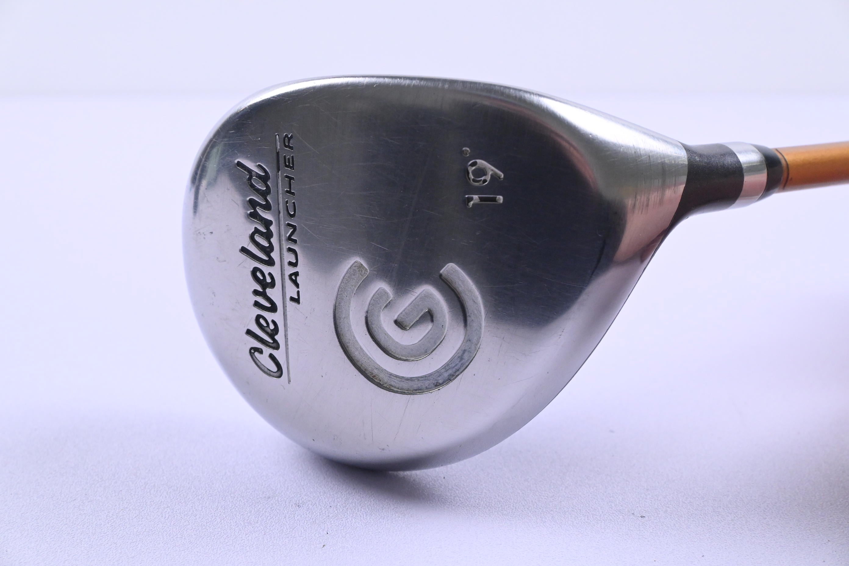 Cleveland Launcher #5 Wood / 19 Degree / Stiff Flex Launcher Gold 65 Shaft