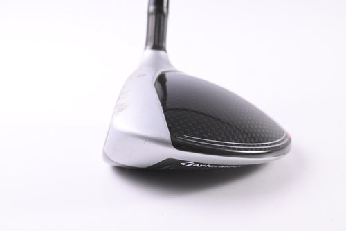 Left Hand Taylormade M4 #3 Wood / 15 Degree / Stiff Flex Atmos Red 6 Shaft