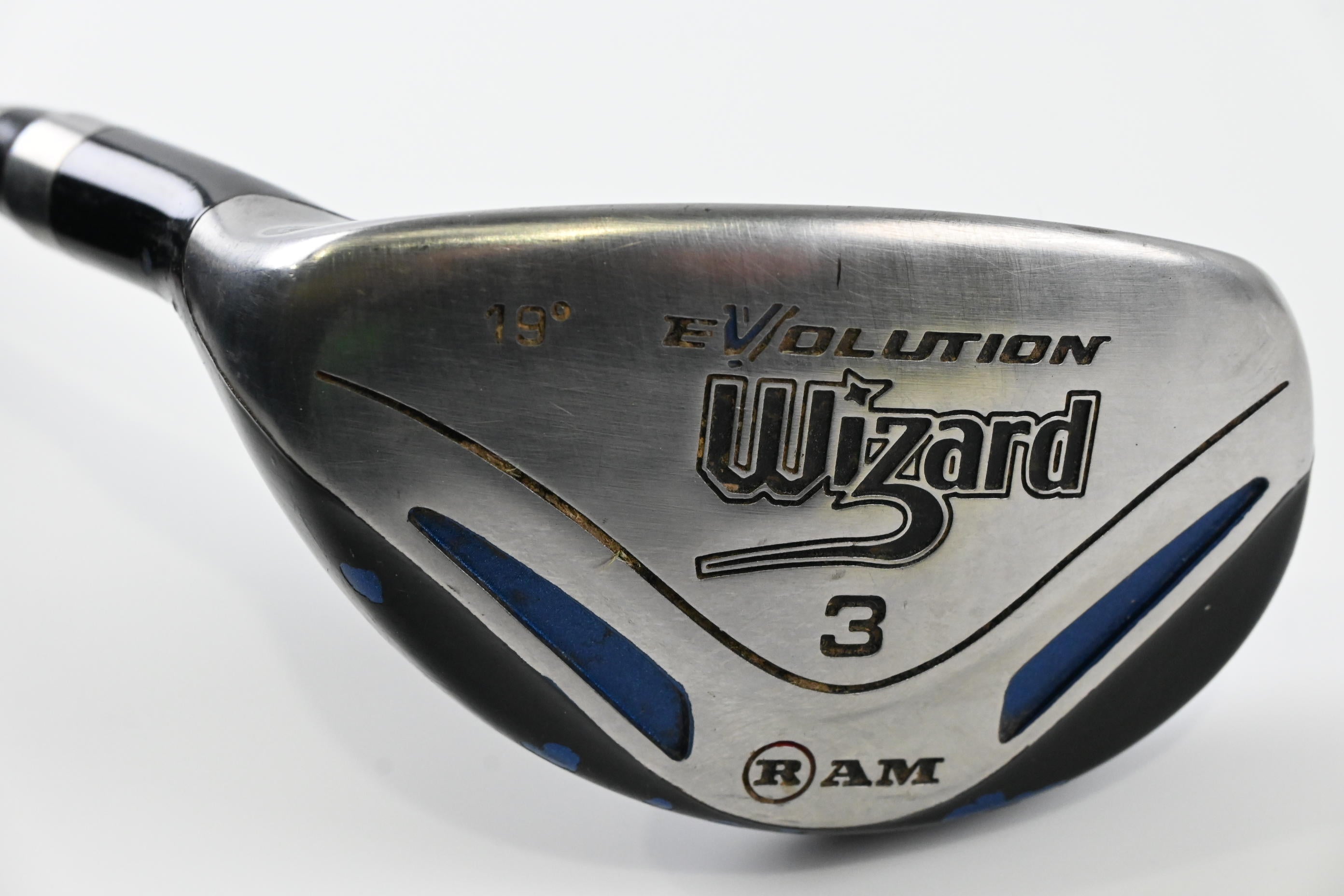 Left Hand RAM WIzard #3 Hybrid / 19 Degree / Regular Flex True Temper Evolution