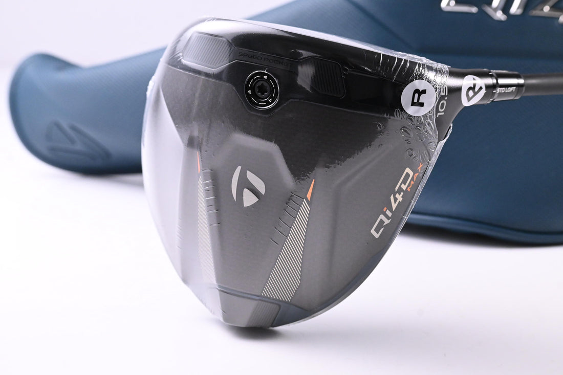 Taylormade Qi4D Max Driver / 10.5 Degree / Regular Flex REAX Blue 50 Shaft