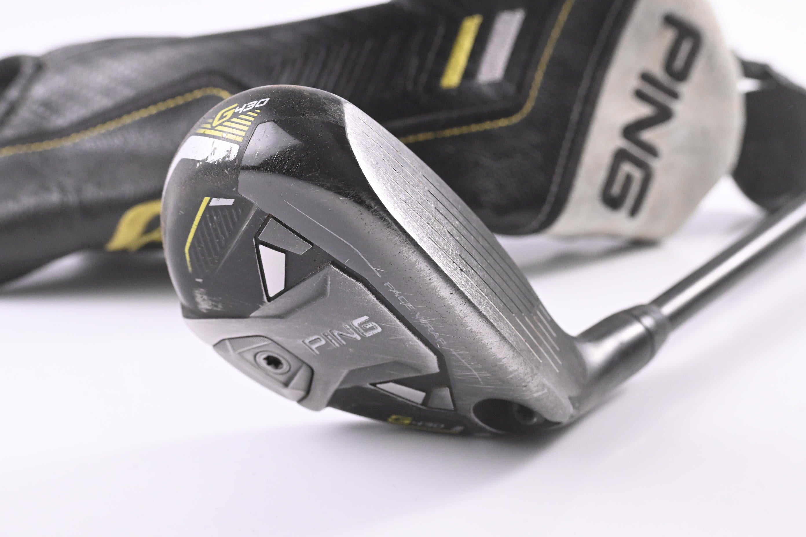 Ping G430 #4 Hybrid / 22 Degree / Stiff Flex Ping Alta CB Black 70 Shaft
