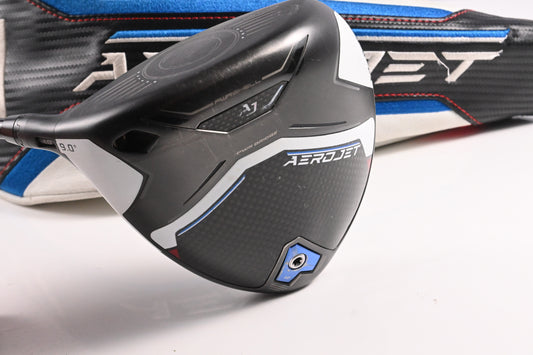 Left Hand Cobra Aerojet Driver / 9 Degree / Stiff Flex Kai'li Blue 60 Shaft