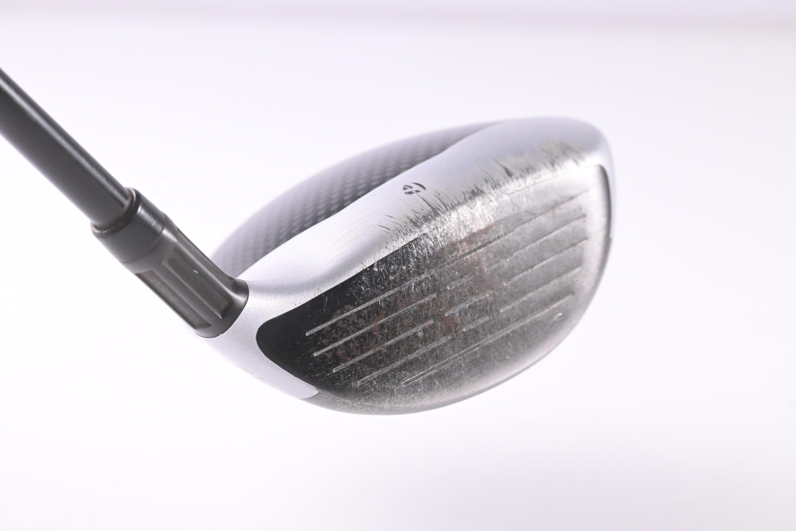 Left Hand Taylormade M4 #3 Wood / 15 Degree / Stiff Flex Atmos Red 6 Shaft
