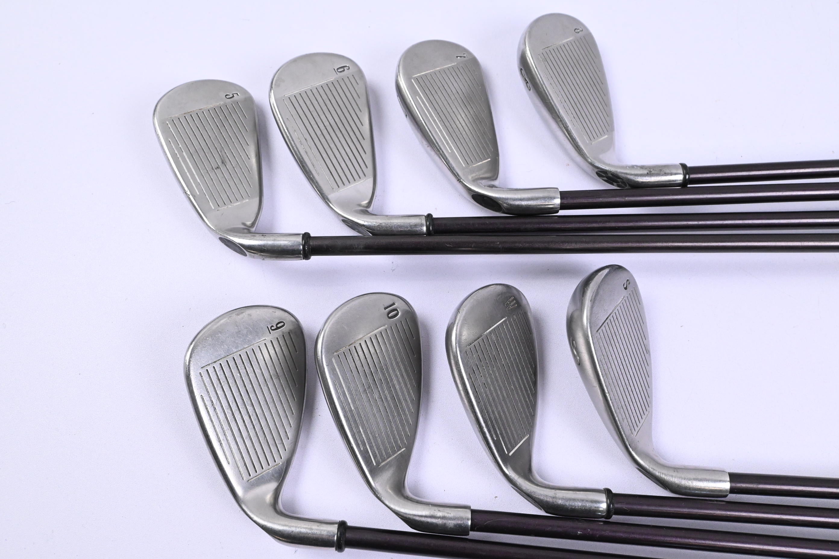 Ladies Callaway Big Bertha 2004 Irons / 5-PW+GW+SW / Ladies Gems 65 Shafts