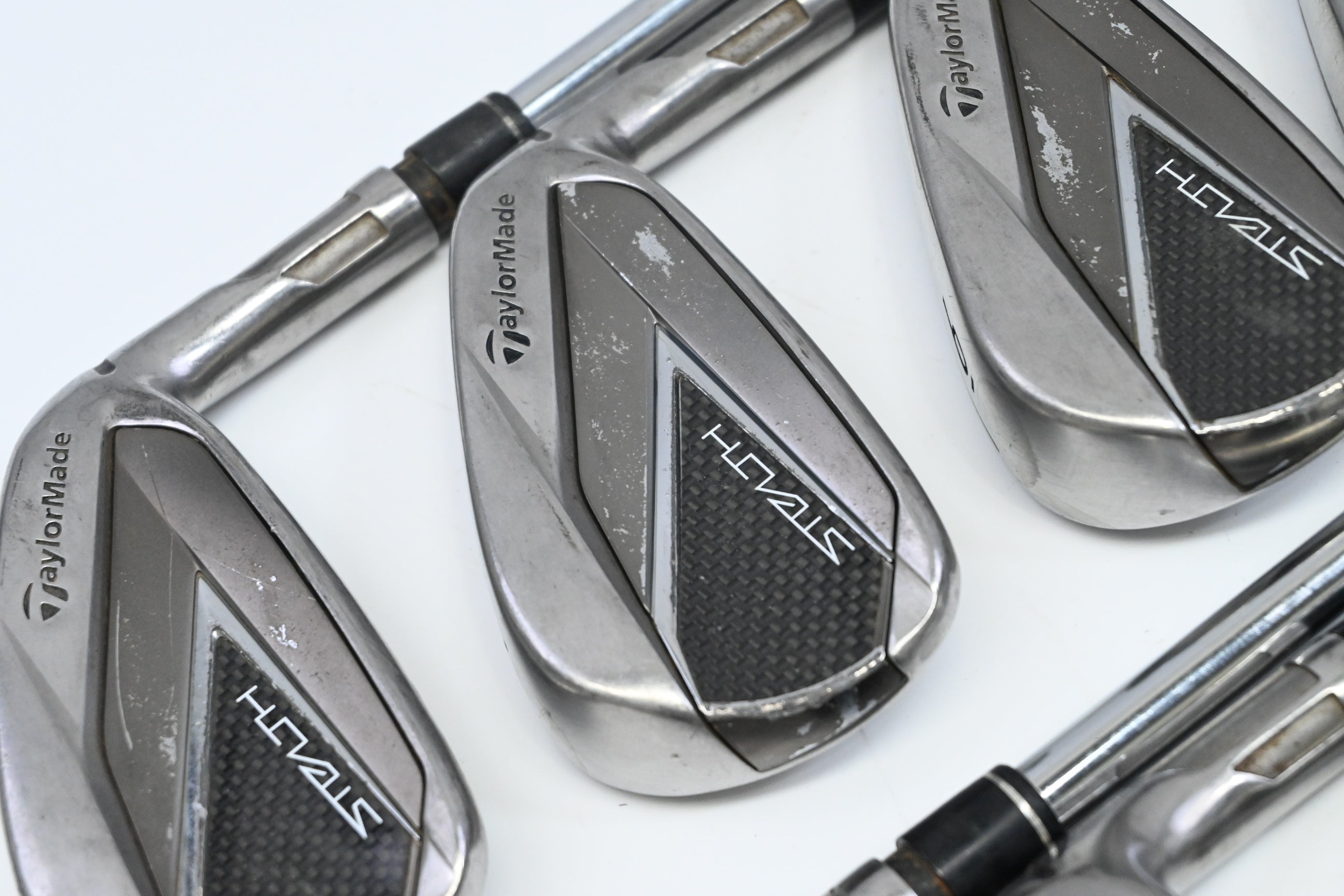 Taylormade Stealth Irons / 4-PW+SW / Stiff Flex KBS Max MT 85 Shafts