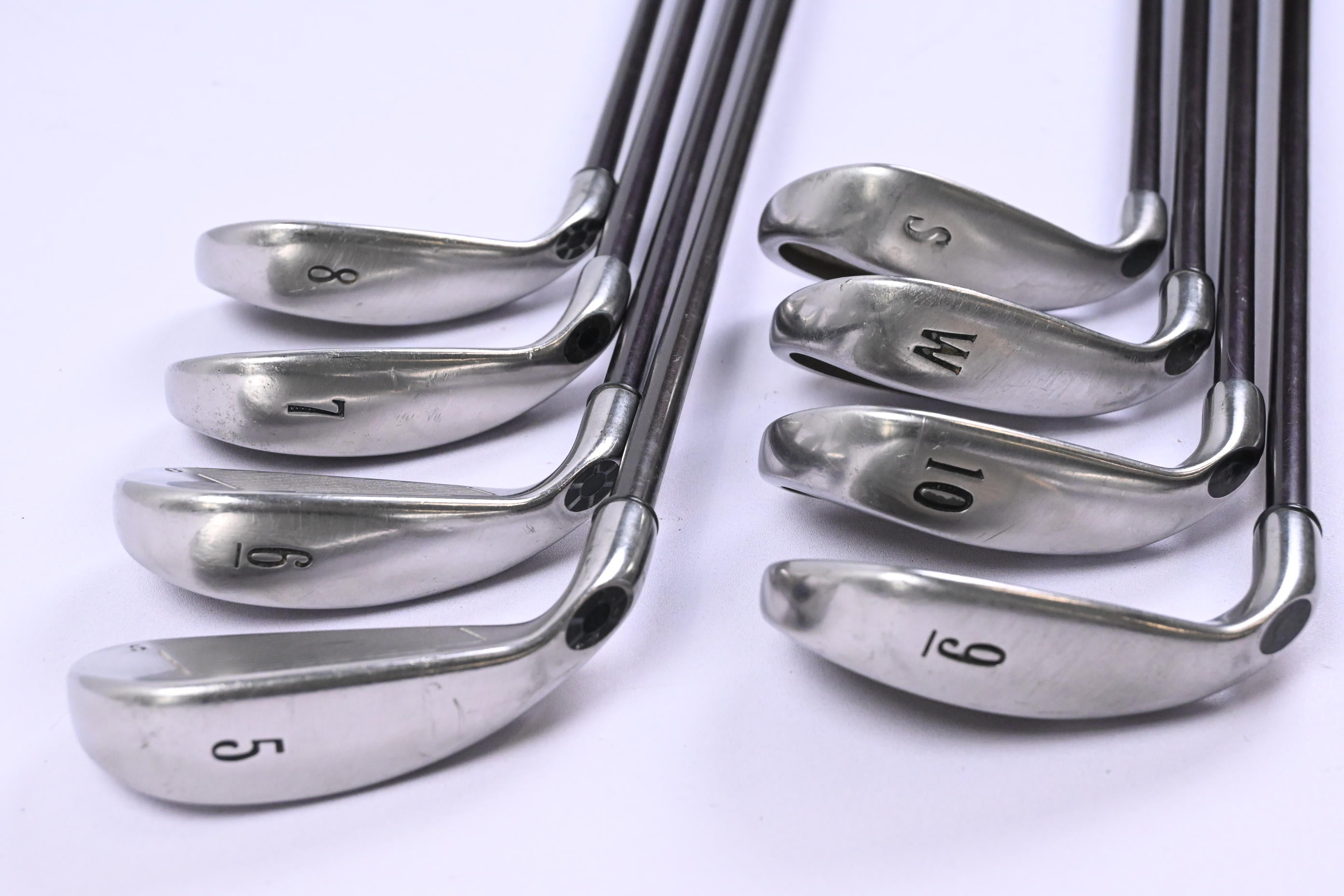 Ladies Callaway Big Bertha 2004 Irons / 5-PW+GW+SW / Ladies Gems 65 Shafts
