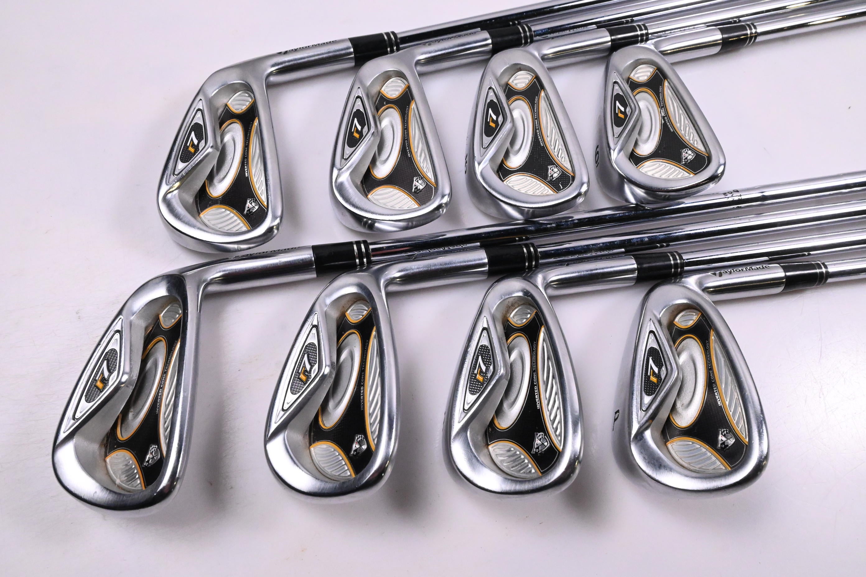 Taylormade R7 TP Irons / 3-PW / Stiff Flex Dynamic Gold Shafts