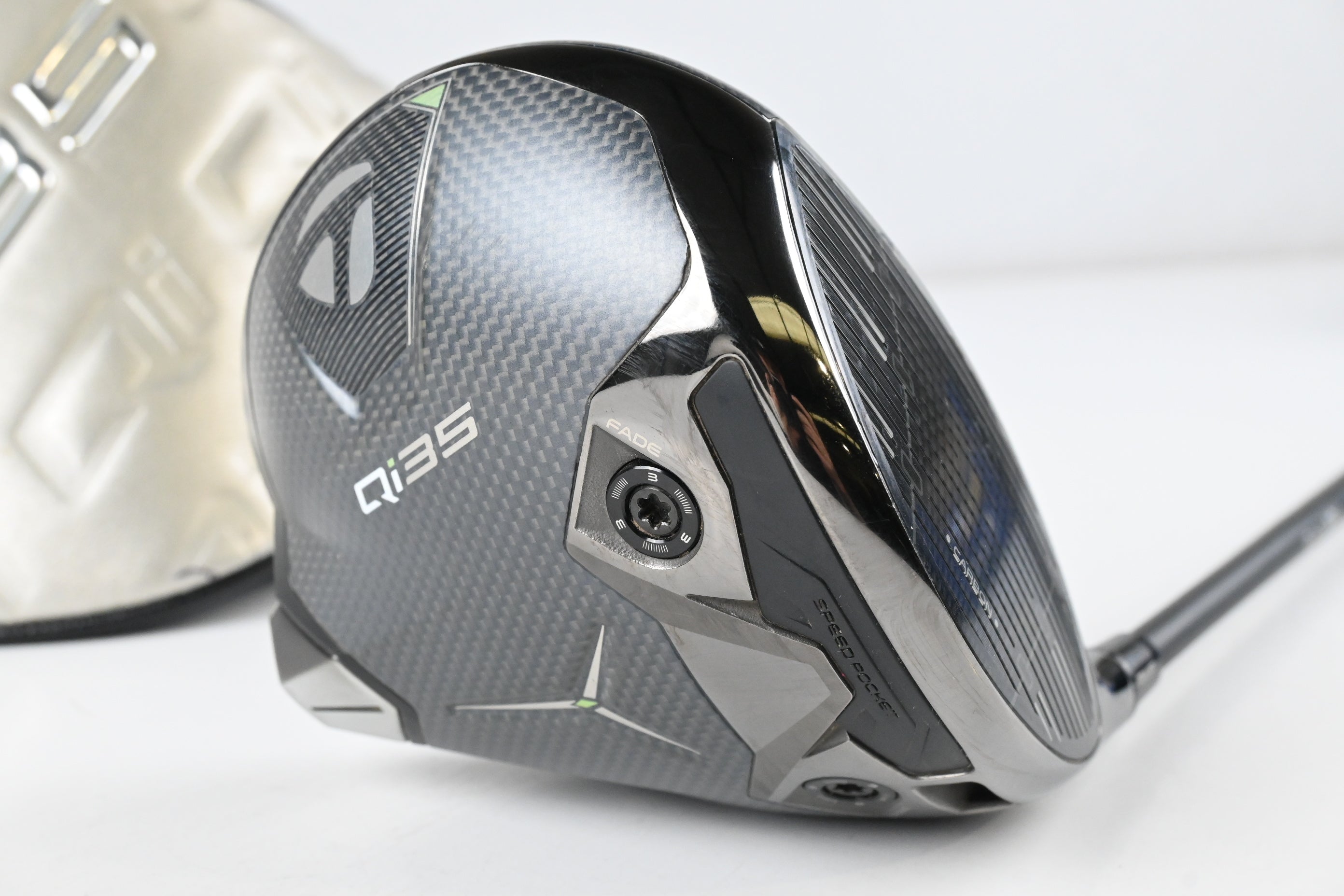 Taylormade Qi35 LS Driver / 9 Degree / Stiff Flex Kai'li Dark Waves White 60 Shaft