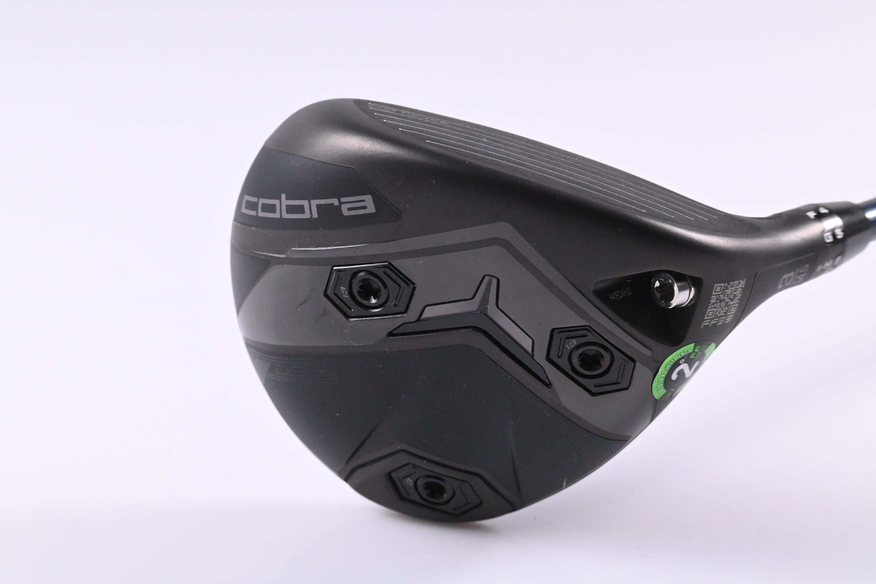 Cobra DS-Adapt LS Titanium #3 Wood / 14.5 Degree / Stiff Flex Denali Blue 60