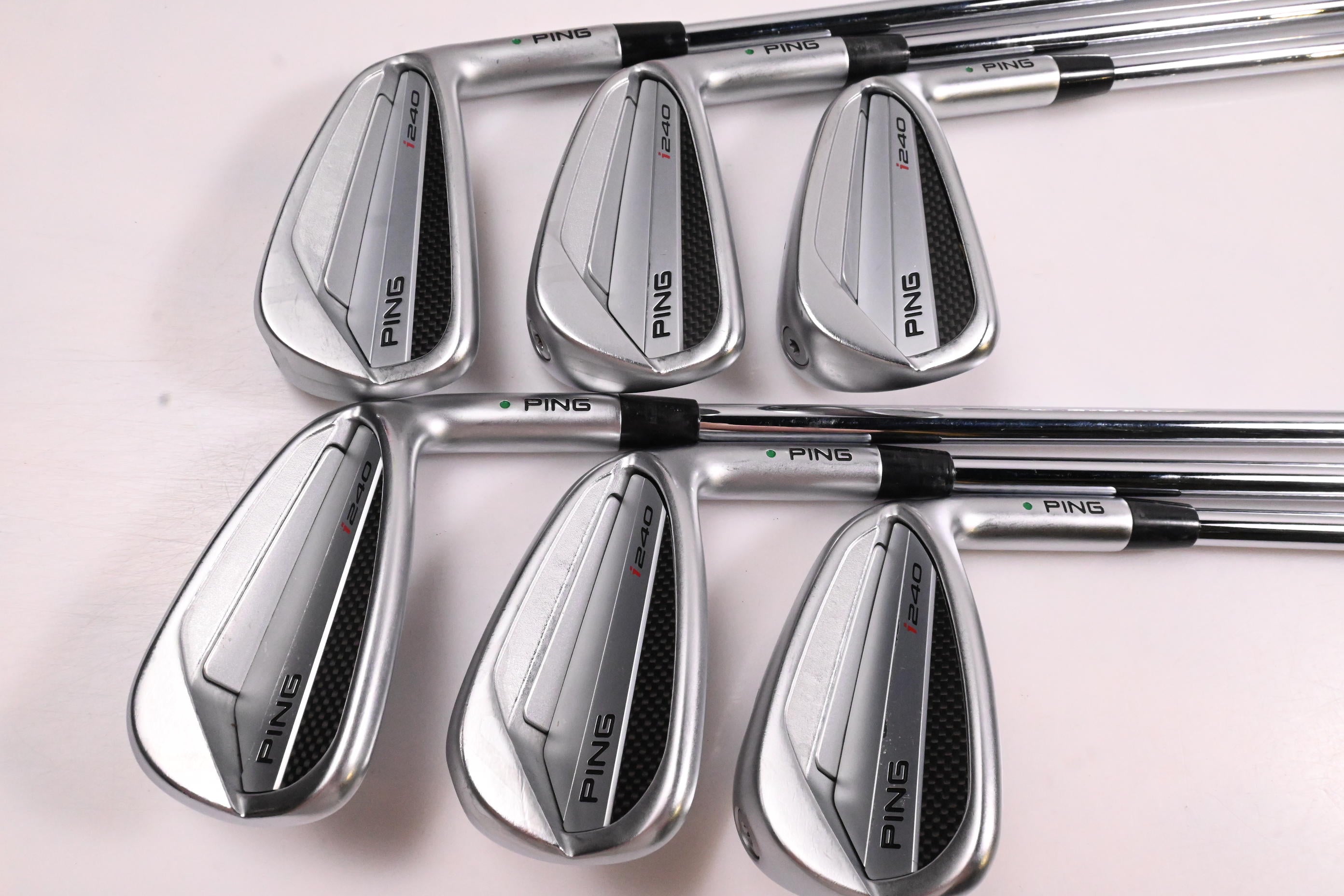Ping I240 Irons / 5-PW / Green Dot / Regular Flex N.S.PRO Modus 3 Tour 105