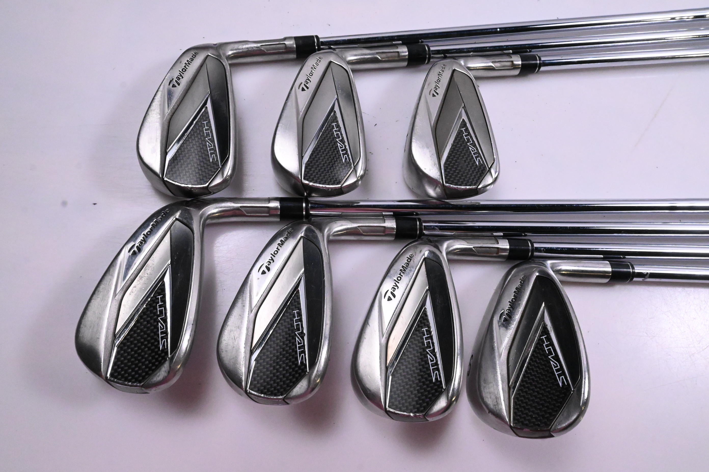 Taylormade Stealth Irons / 5-PW+SW / Regular Flex KBS MAX MT 85 Shafts