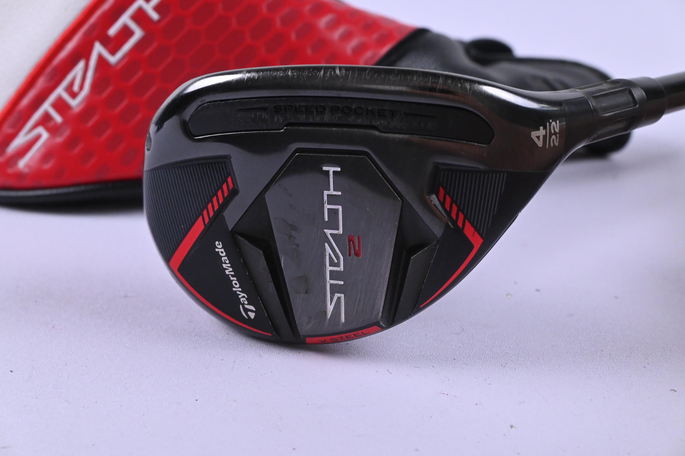 Taylormade Stealth 2 #4 Hybrid / 22 Degree / Regular Flex Fujikura Ventus TR 6