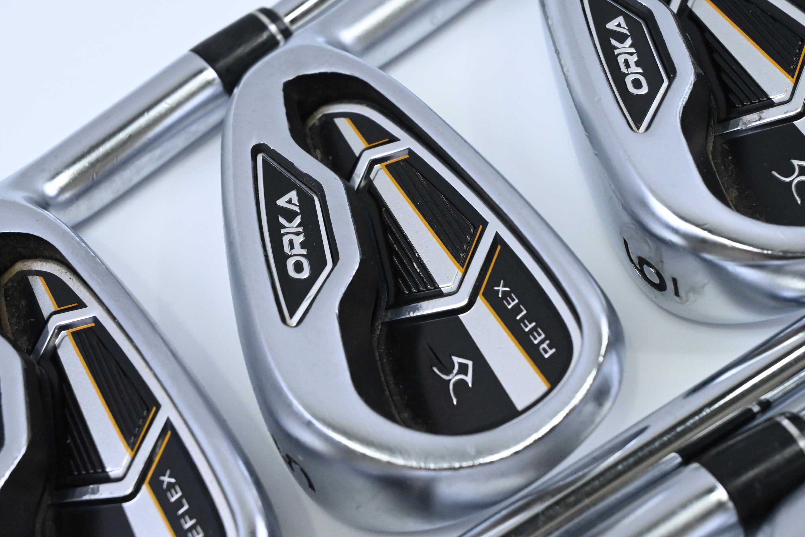 Orka Reflex Irons / 4-PW / Regular Flex KBS Tour 110 Shafts