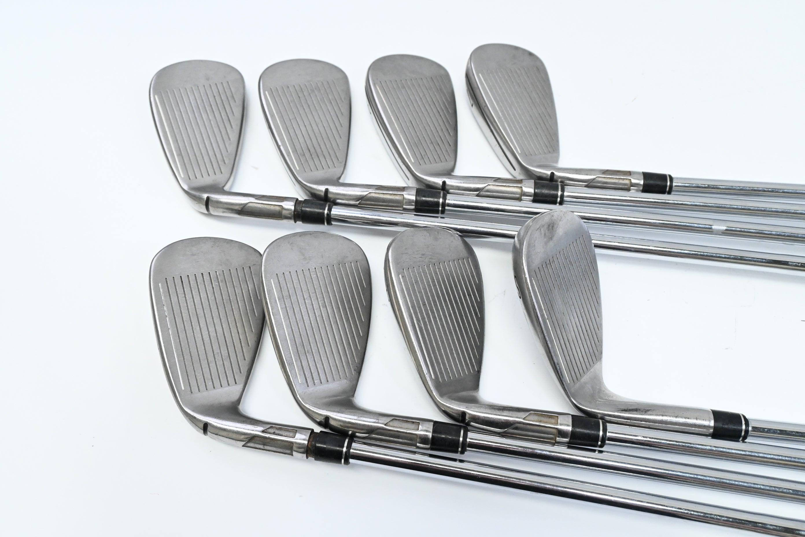 Taylormade Stealth Irons / 4-PW+SW / Stiff Flex KBS Max MT 85 Shafts