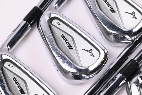 Mizuno MP-53 Irons / 4-PW / Regular Flex Dynalite Gold XP R300 Shafts