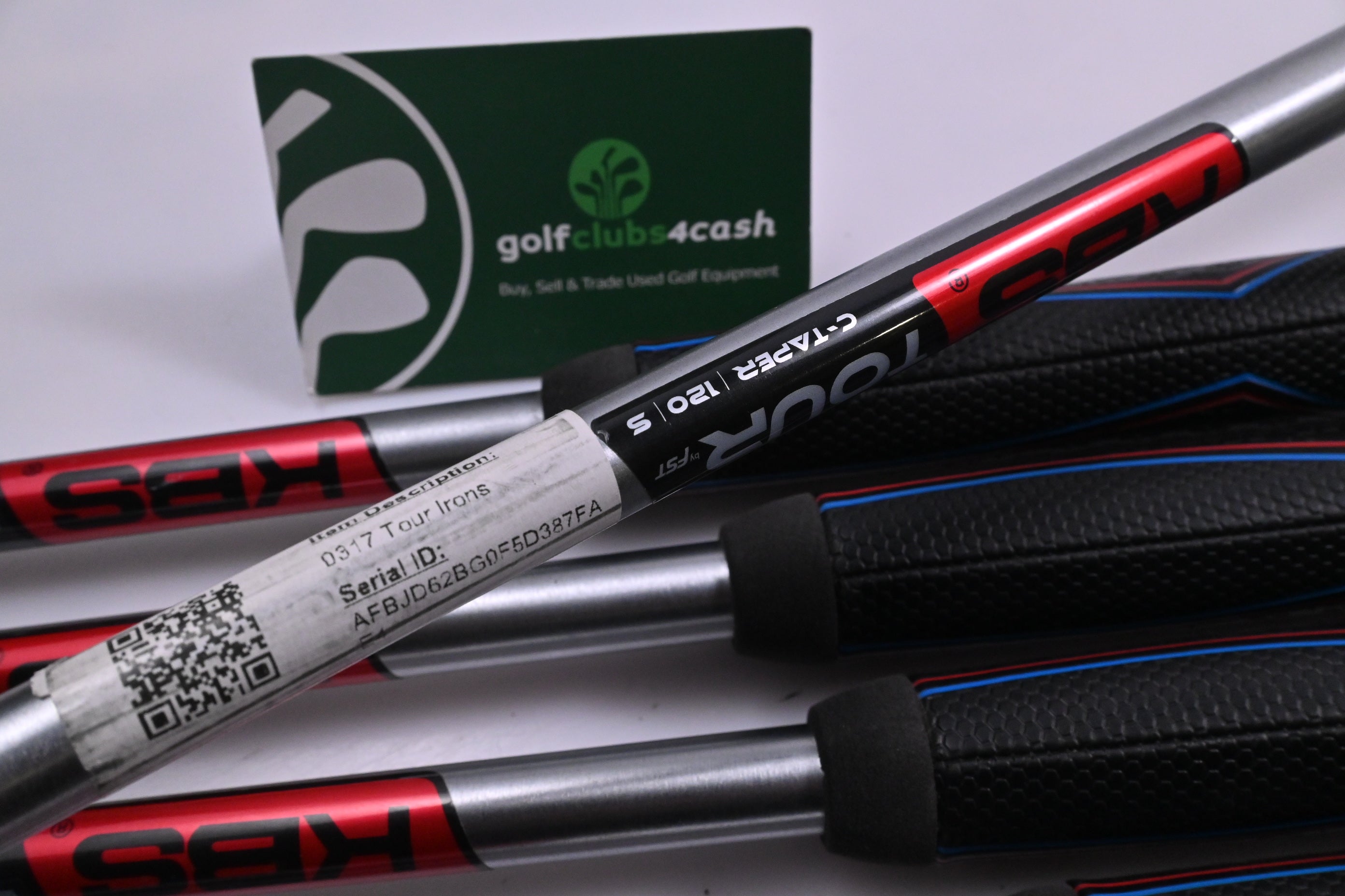PXG 0317 Tour Irons / 4-PW+GW / Stiff Flex KBS Tour C-Taper 120 Shafts