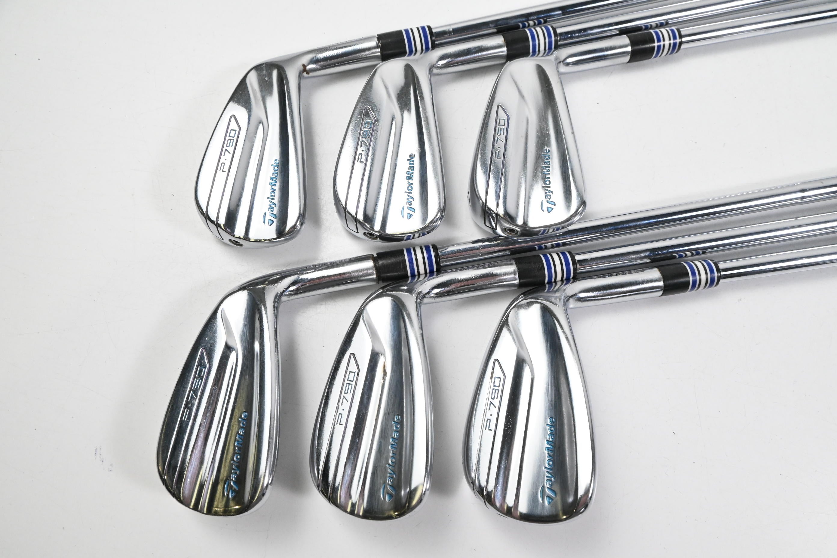 Taylormade P790 2019 Irons / 5-PW / Stiff Flex Dynamic Gold S300 Shafts