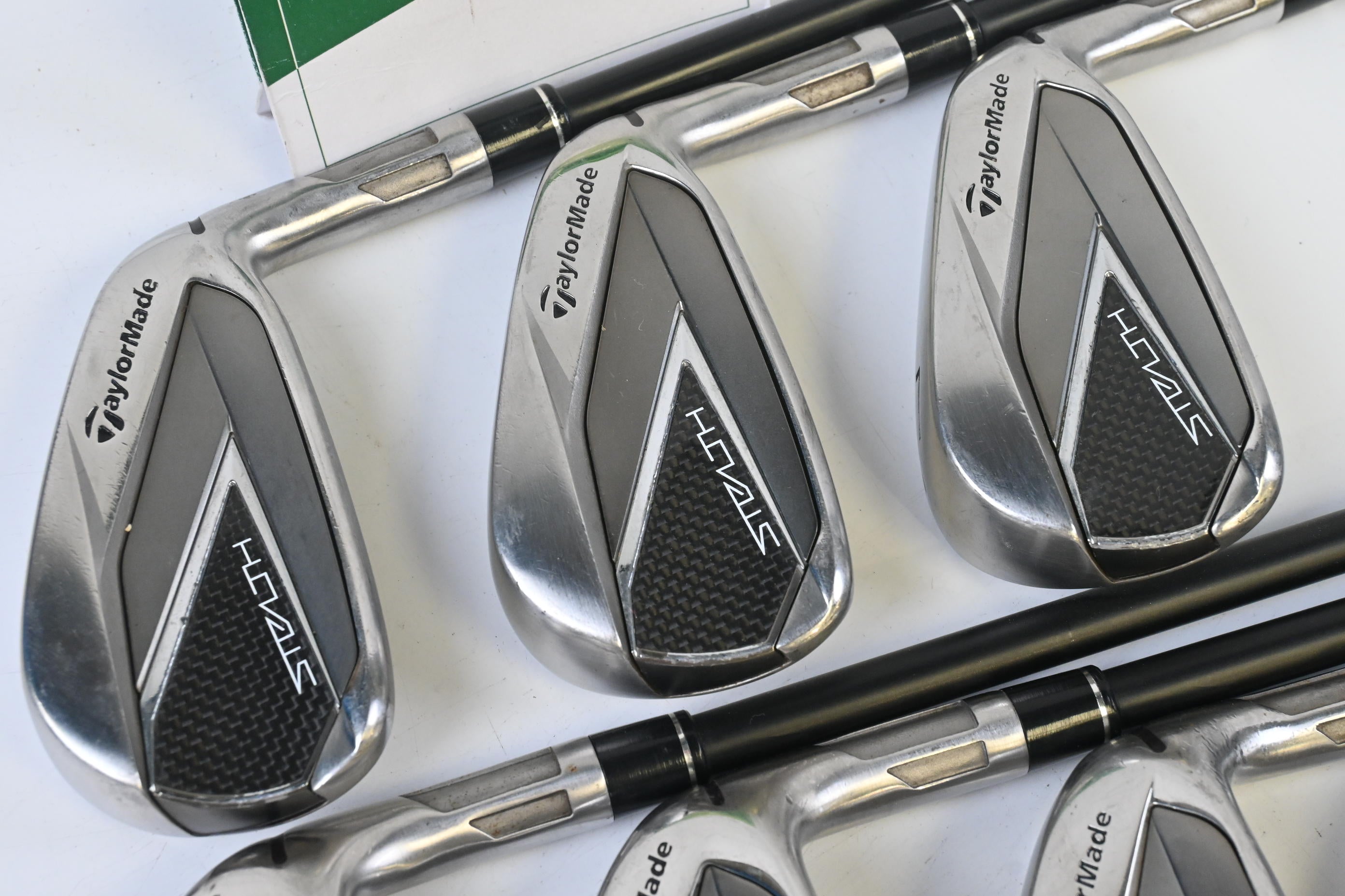 Taylormade Stealth Irons / 5-PW+SW / Regular Flex KBS MAX 65 Shafts