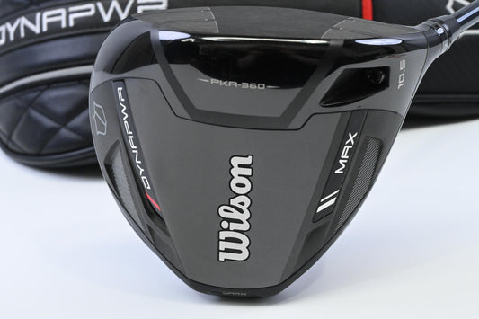 Wilson DYNAPWR 2025 Max Driver / 10.5 Degree / Regular Flex UST Lin-Q M40X Red
