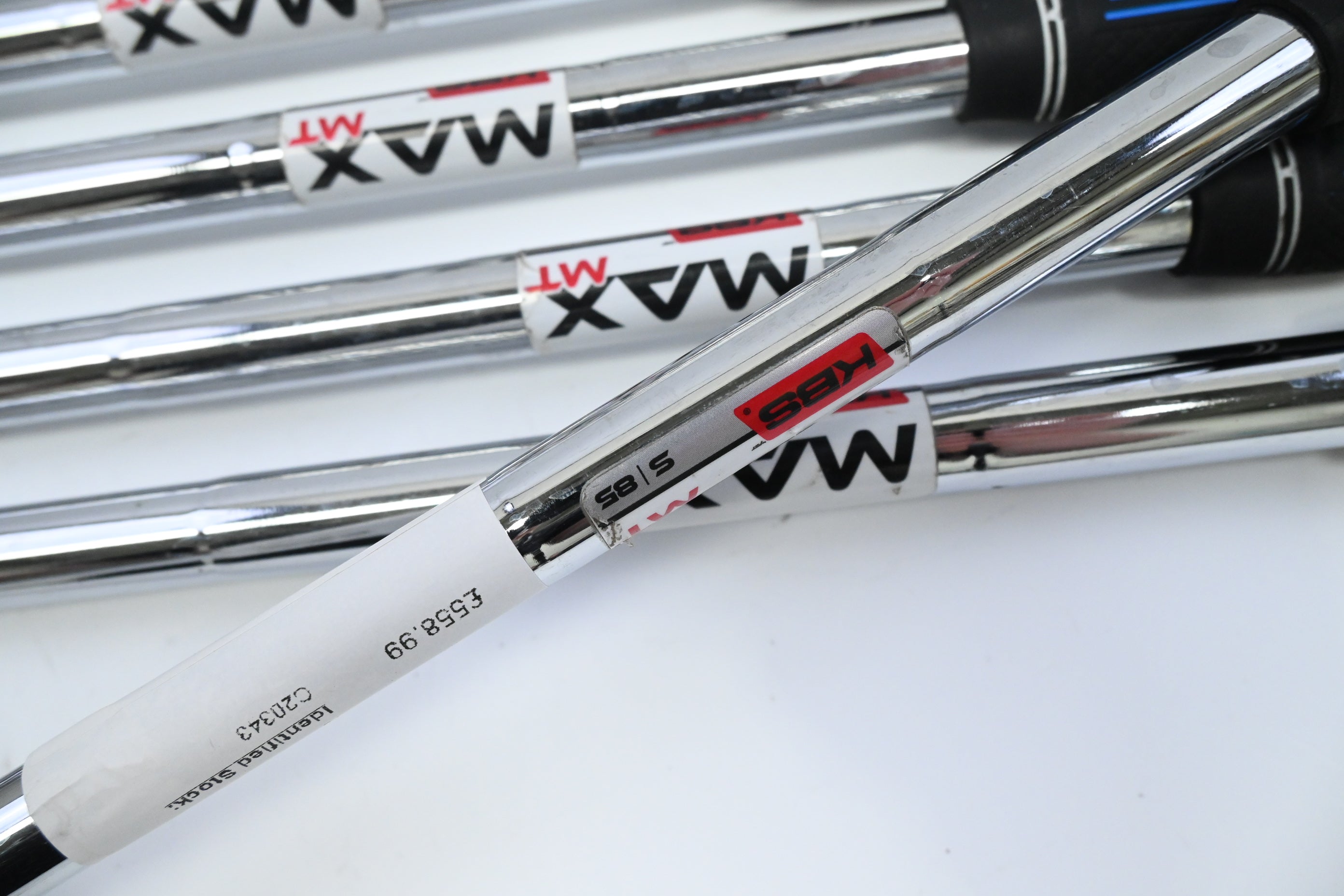 Taylormade Stealth Irons / 4-PW+SW / Stiff Flex KBS Max MT 85 Shafts