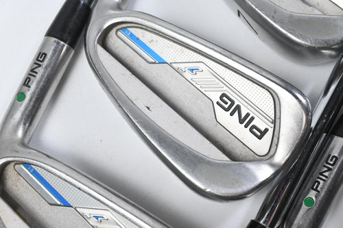 Ping i-Series E1 Irons /Green Dot / 5-PW+GW / Regular Flex Ping CFS Distance Shafts