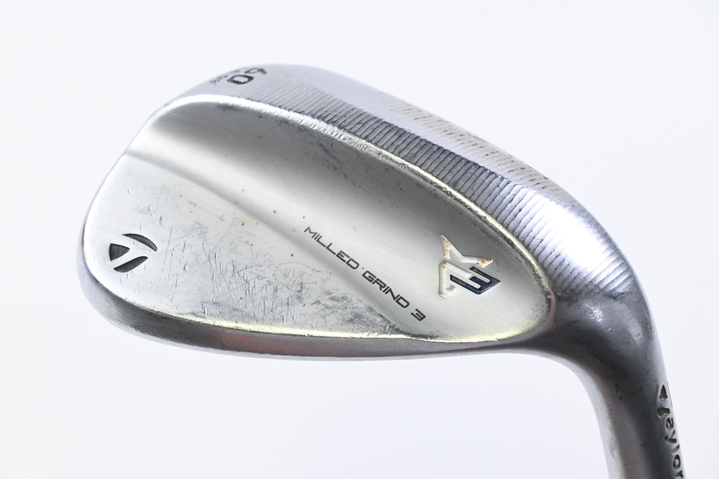 Taylormade Milled Grind 3 Chrome Lob Wedge / 60 Degree / Stiff Flex Dynamic Gold