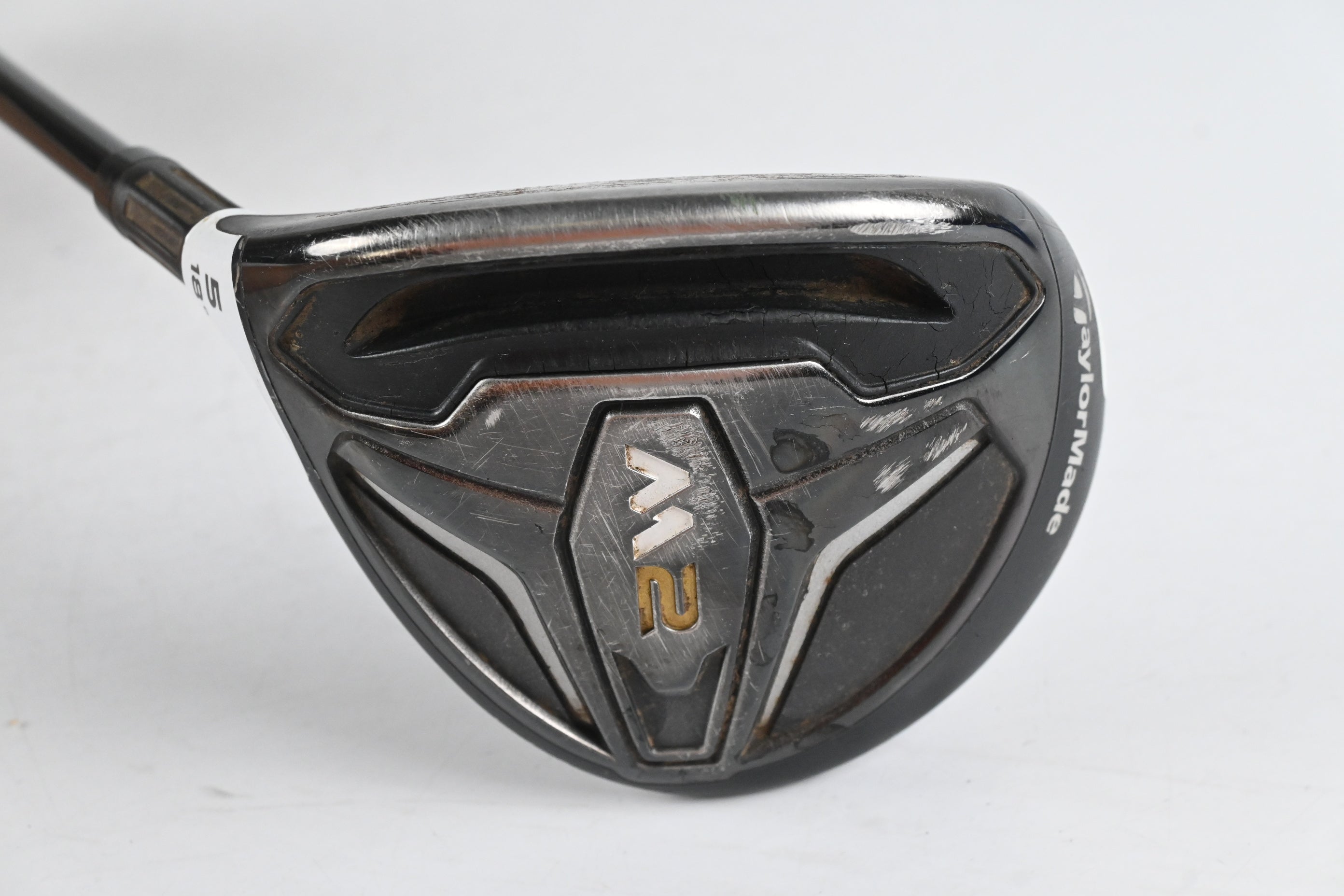 Left Hand Taylormade M2 2016 #5 Wood / 18 Degree / Stiff Flex Taylormade REAX 65