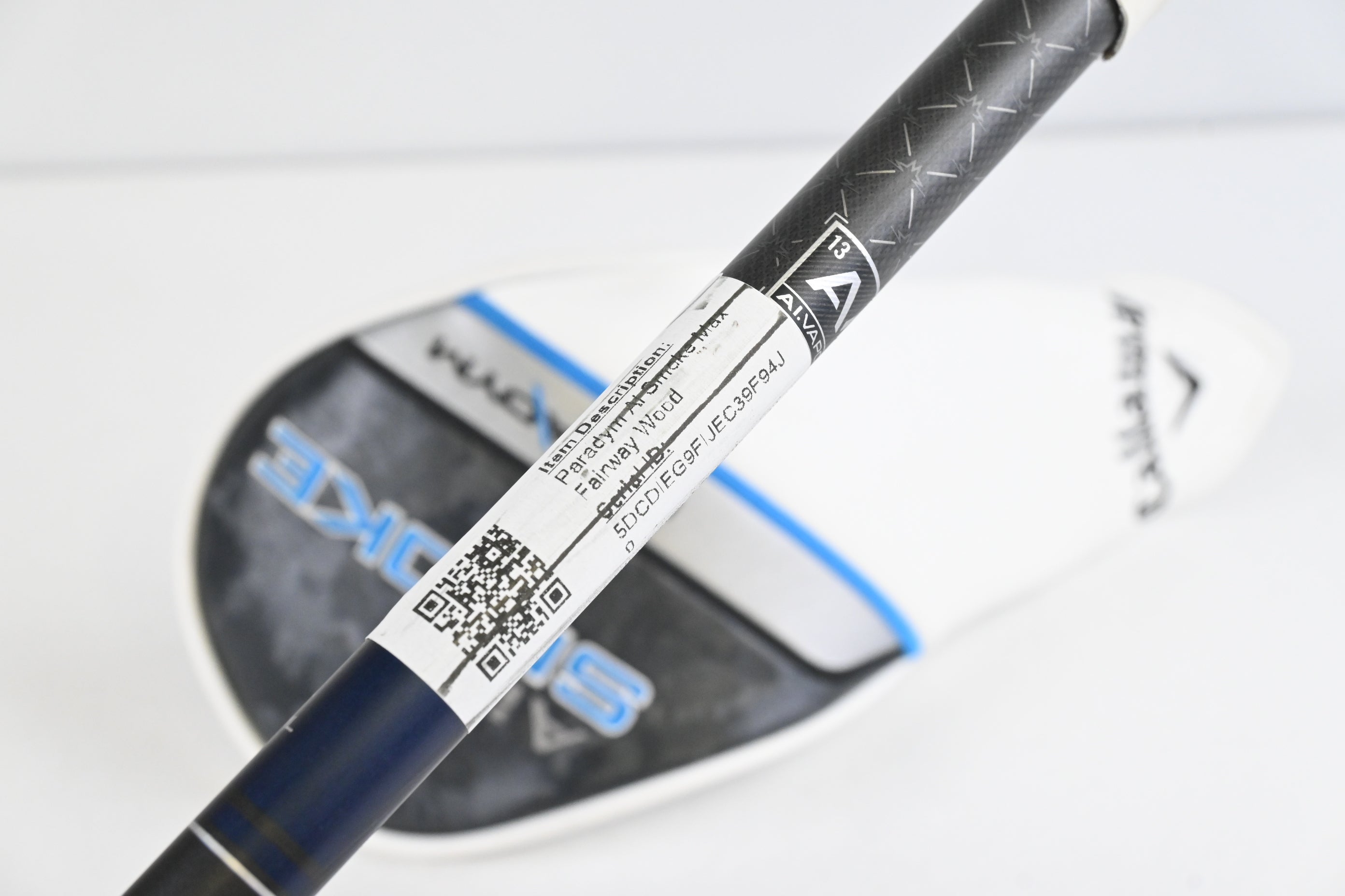 Callaway Paradym Ai Smoke Max #3 Wood / 15 Degree / Stiff Flex Tensei AV Blue 65