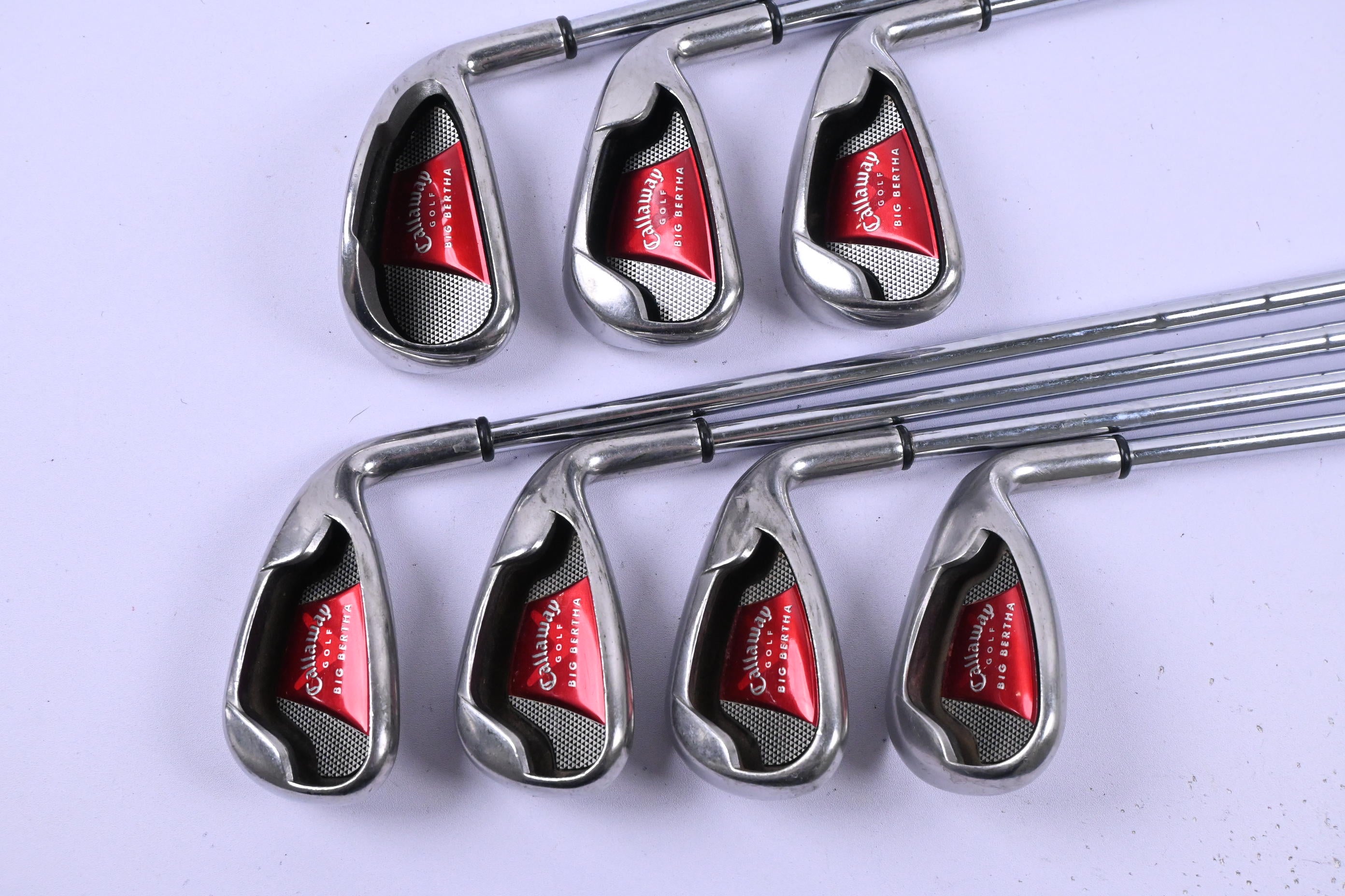 Callaway Big Bertha 2008 Irons / 5-PW+SW / Uniflex Callaway Big Bertha Shafts