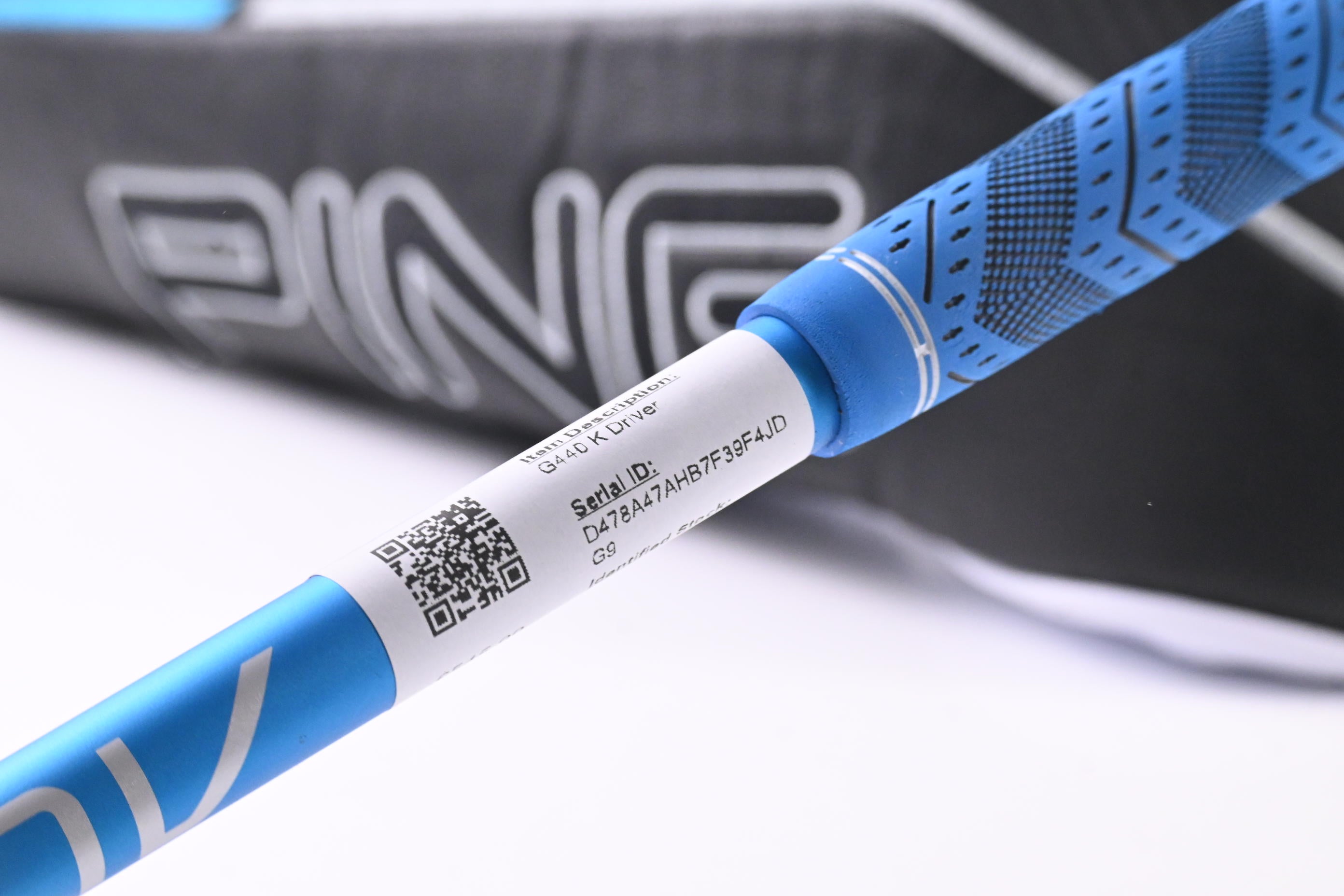 Ping G440 K Driver / 9 Degree / Stiff Flex Ping Alta CB Blue 50 Shaft