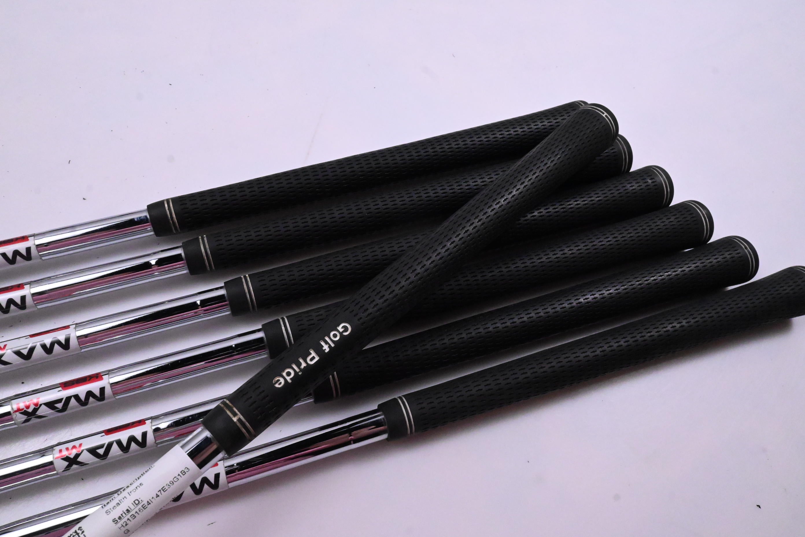 Taylormade Stealth Irons / 5-PW+SW / Regular Flex KBS MAX MT 85 Shafts