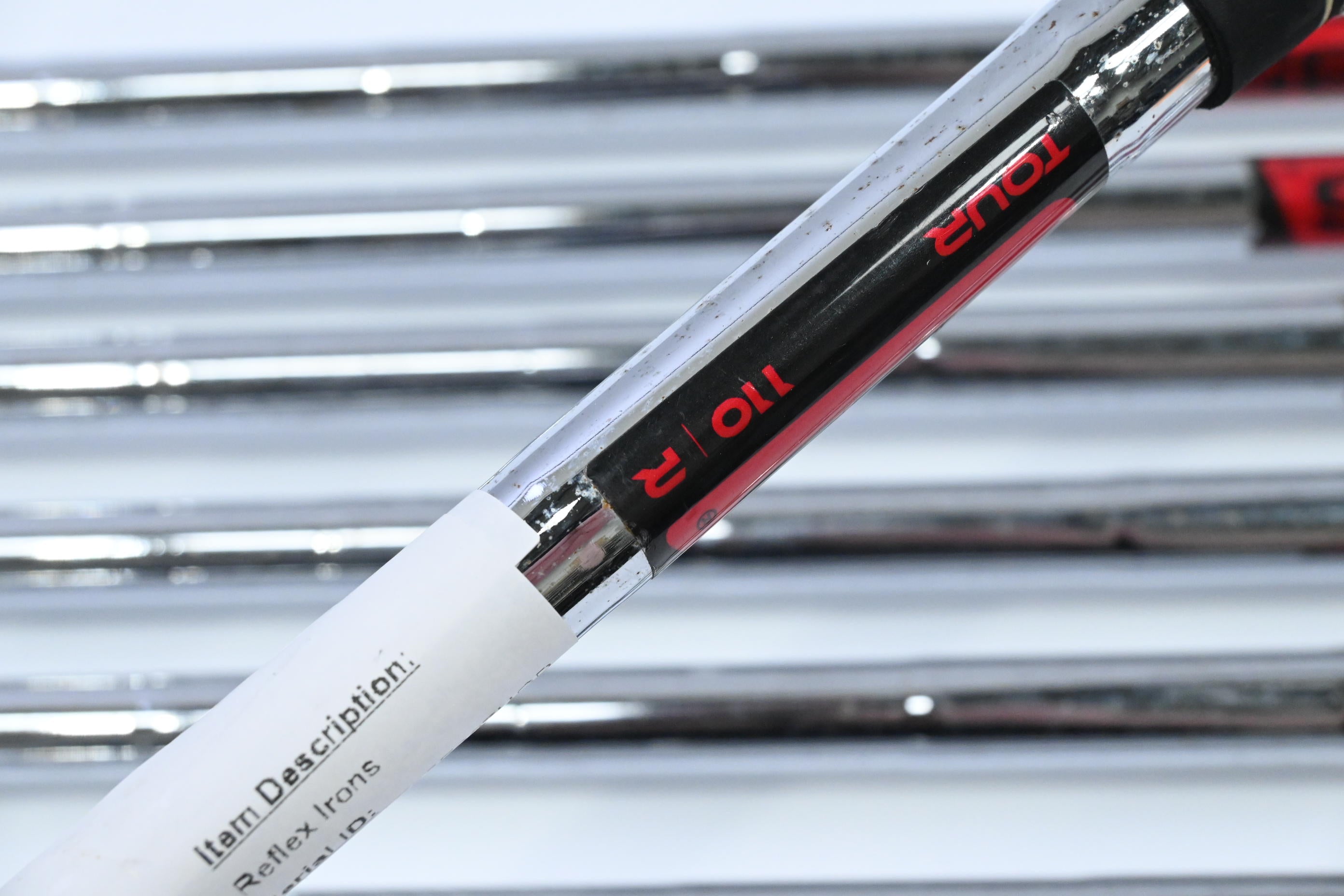 Orka Reflex Irons / 4-PW / Regular Flex KBS Tour 110 Shafts
