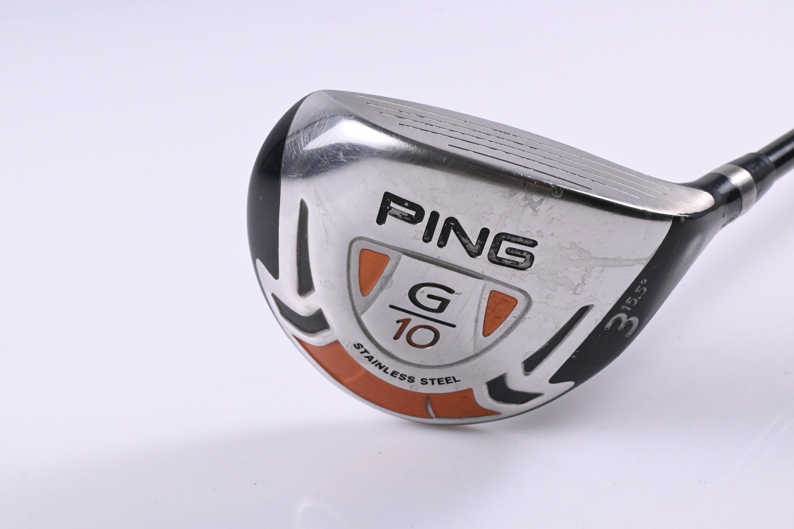 Ping G10 #3 Wood / 15.5 Degree / Stiff Flex GraFalloy Red Shaft