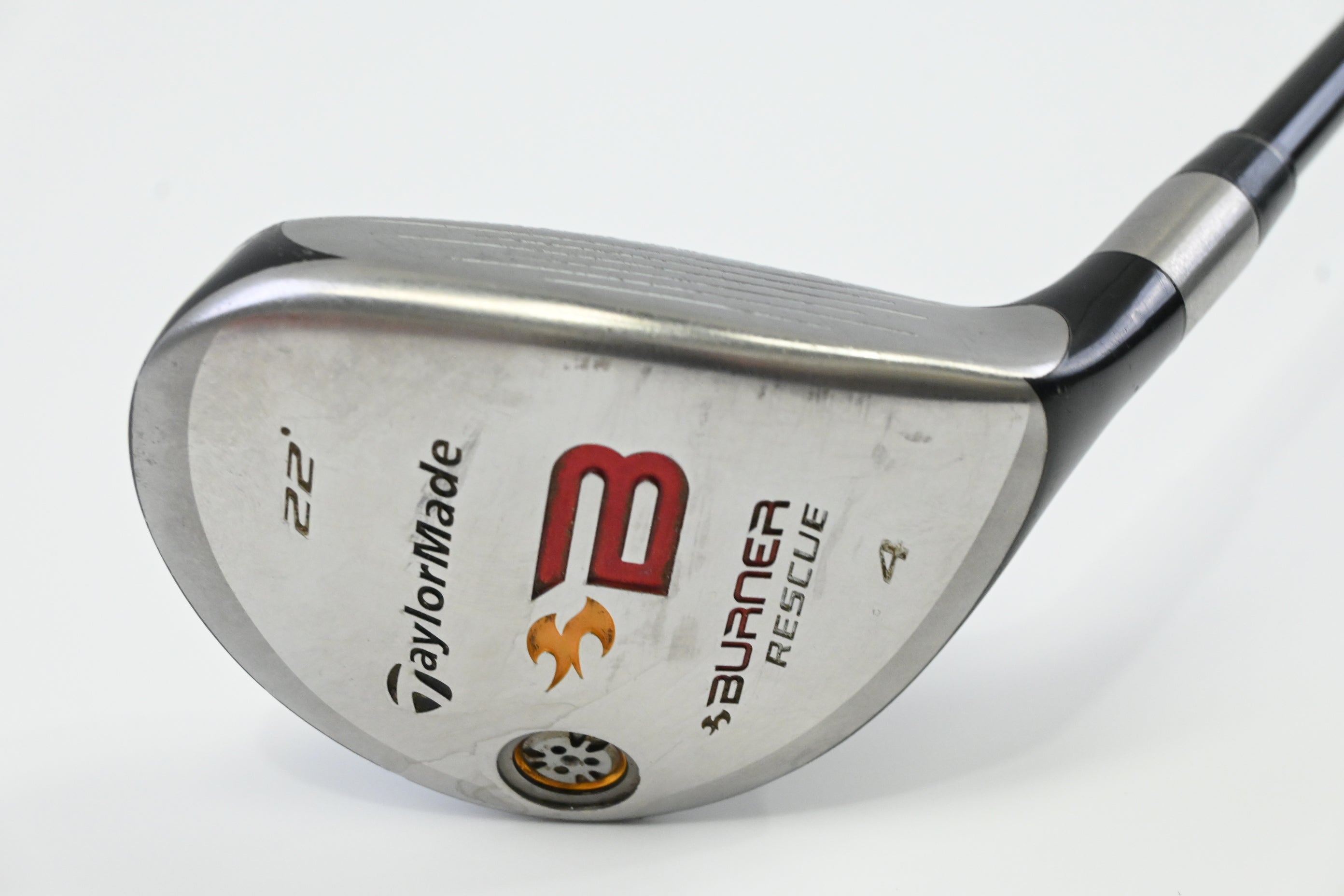 Taylormade Burner 2008 #4 Hybrid / 22 Degree / Regular Flex REAX 65 Shaft