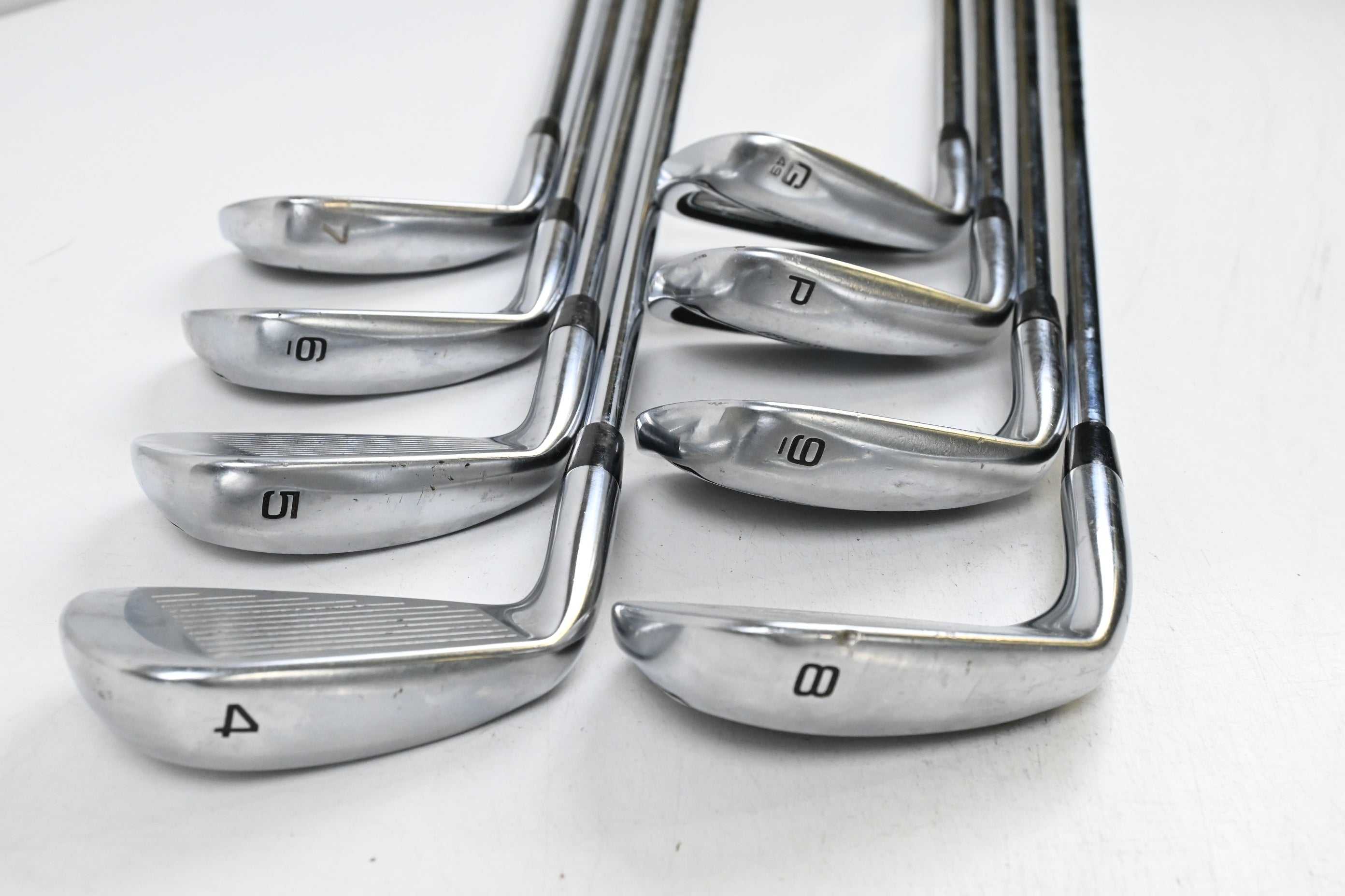 Mizuno JPX 800 Irons / 4-PW+GW / Regular Flex Dynalite Gold XP R300 Shafts