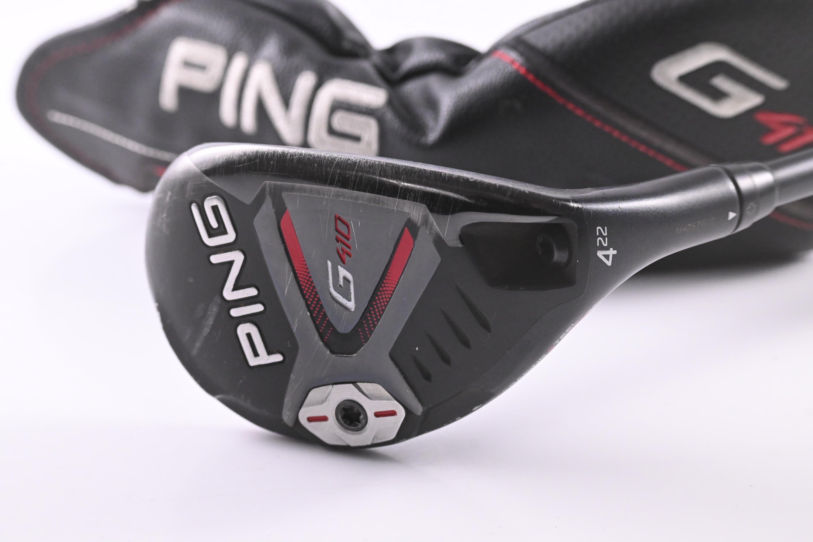 Ping G410 #4 Hybrid / 22 Degree / Senior Flex Ping Alta CB Red 70 Shaft