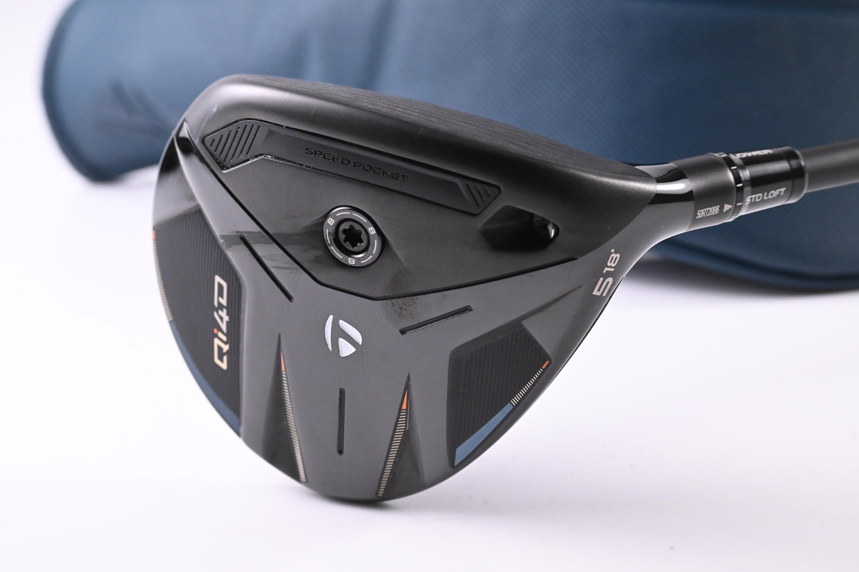 Taylormade Qi4D #5 Wood / 18 Degree / Regular Flex REAX 55 Shaft