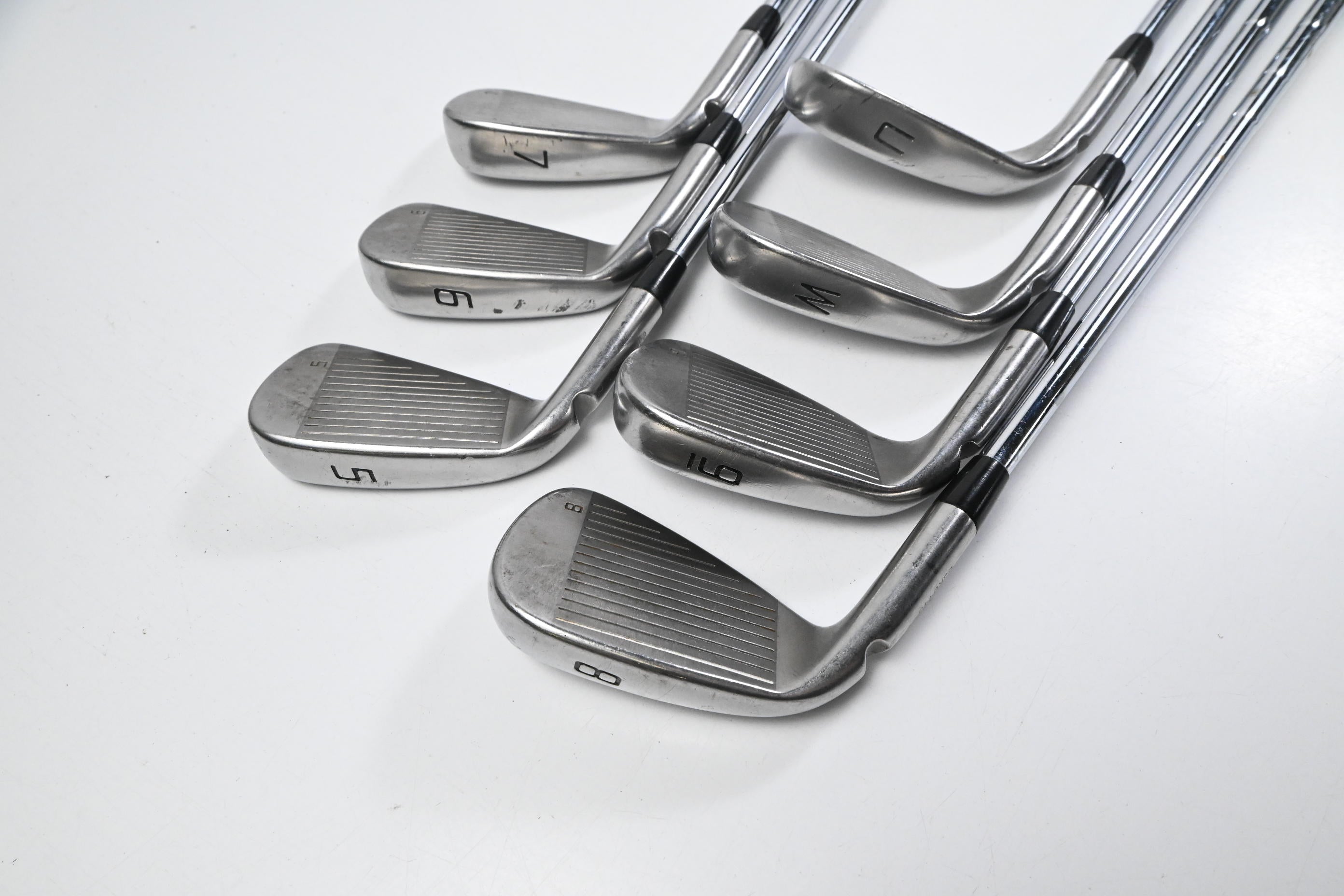 Ping i-Series E1 Irons /Green Dot / 5-PW+GW / Regular Flex Ping CFS Distance Shafts