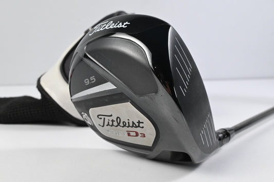 Titleist 910 D3 Driver / 9.5 Degree / Stiff Flex Aldila R.I.P Black 60 Shaft
