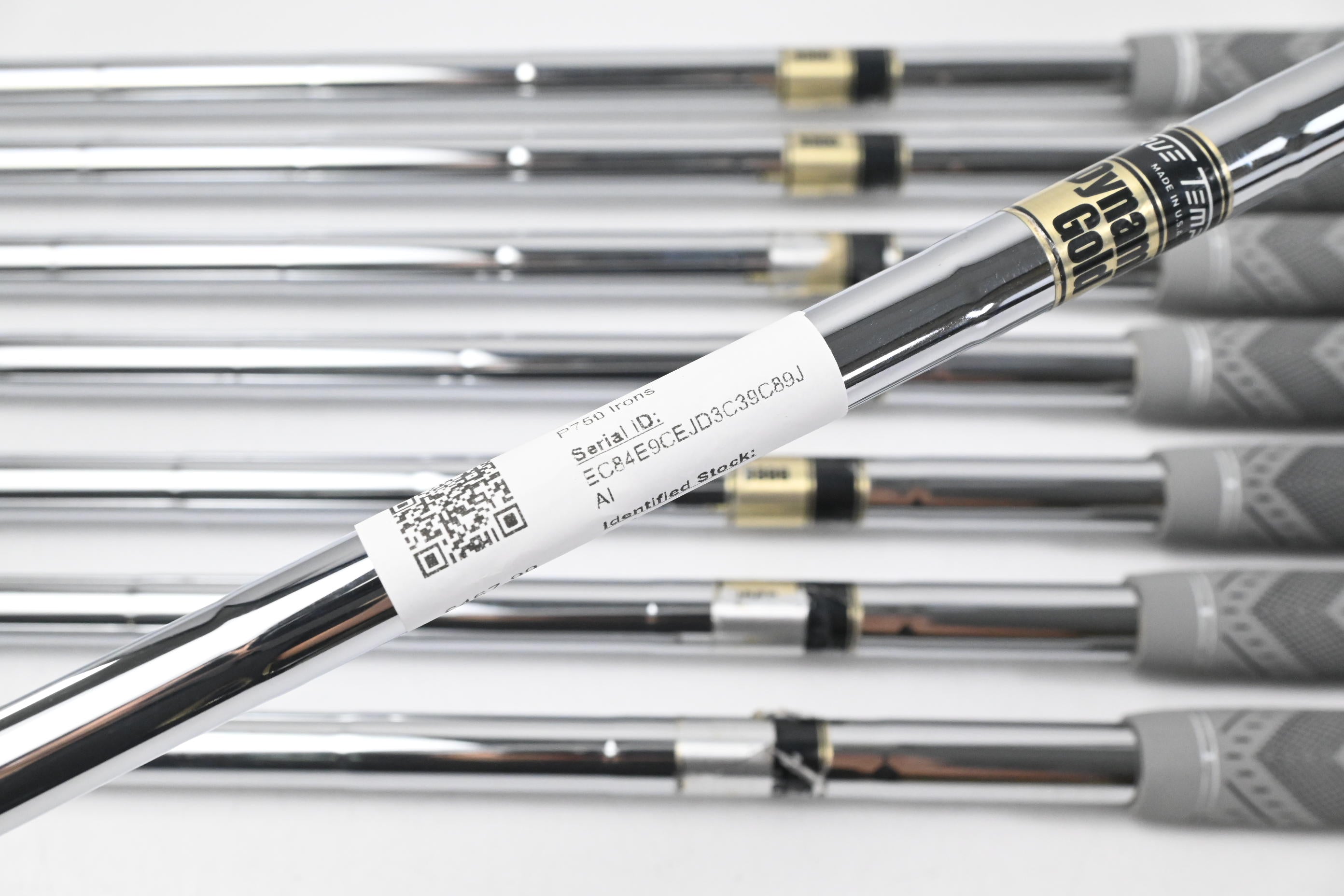 Taylormade P750 Irons / 3-PW / Stiff Flex Dynamic Gold S300 Shafts