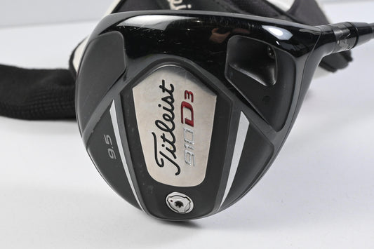 Titleist 910 D3 Driver / 9.5 Degree / Stiff Flex Aldila R.I.P Black 60 Shaft