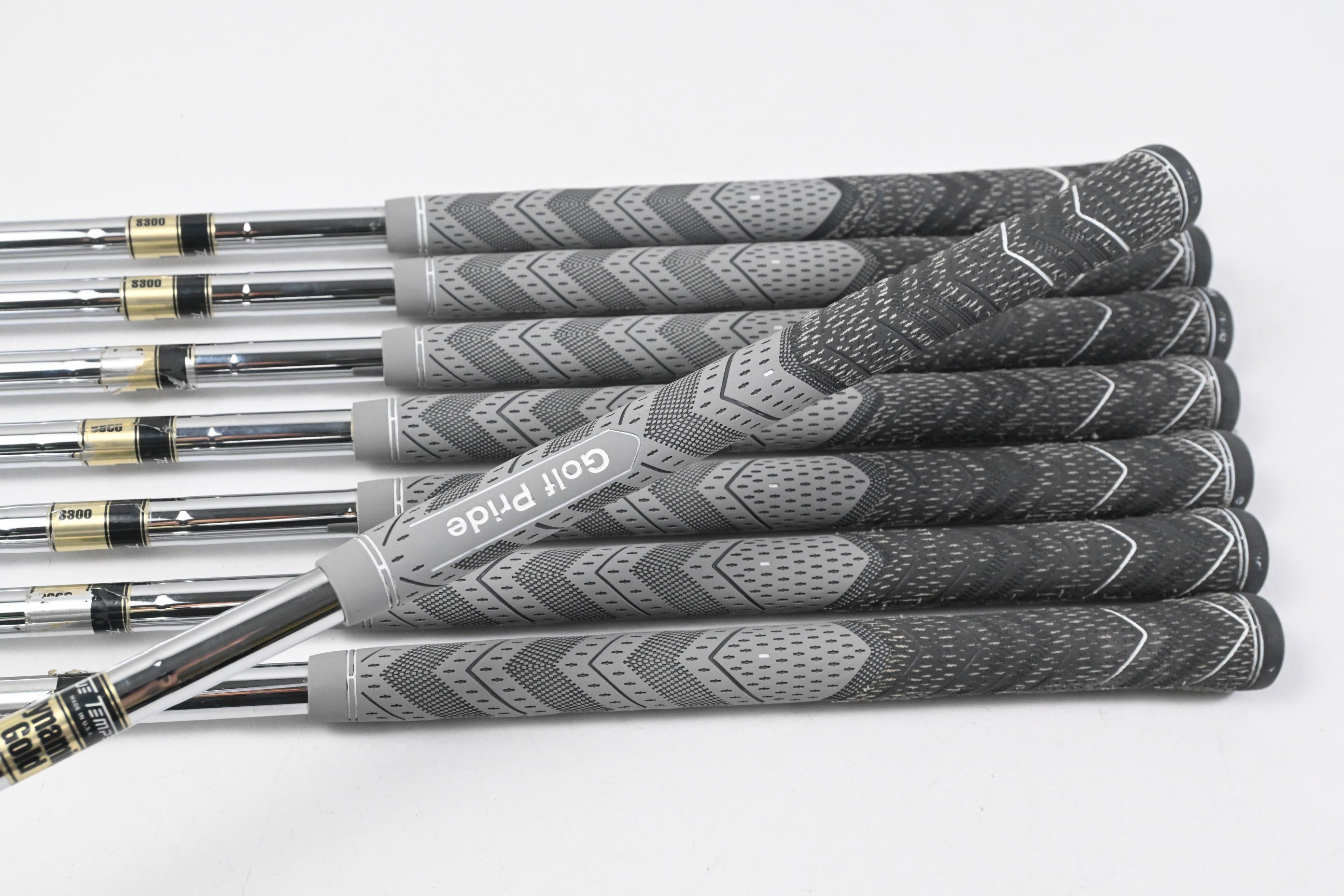 Taylormade P750 Irons / 3-PW / Stiff Flex Dynamic Gold S300 Shafts