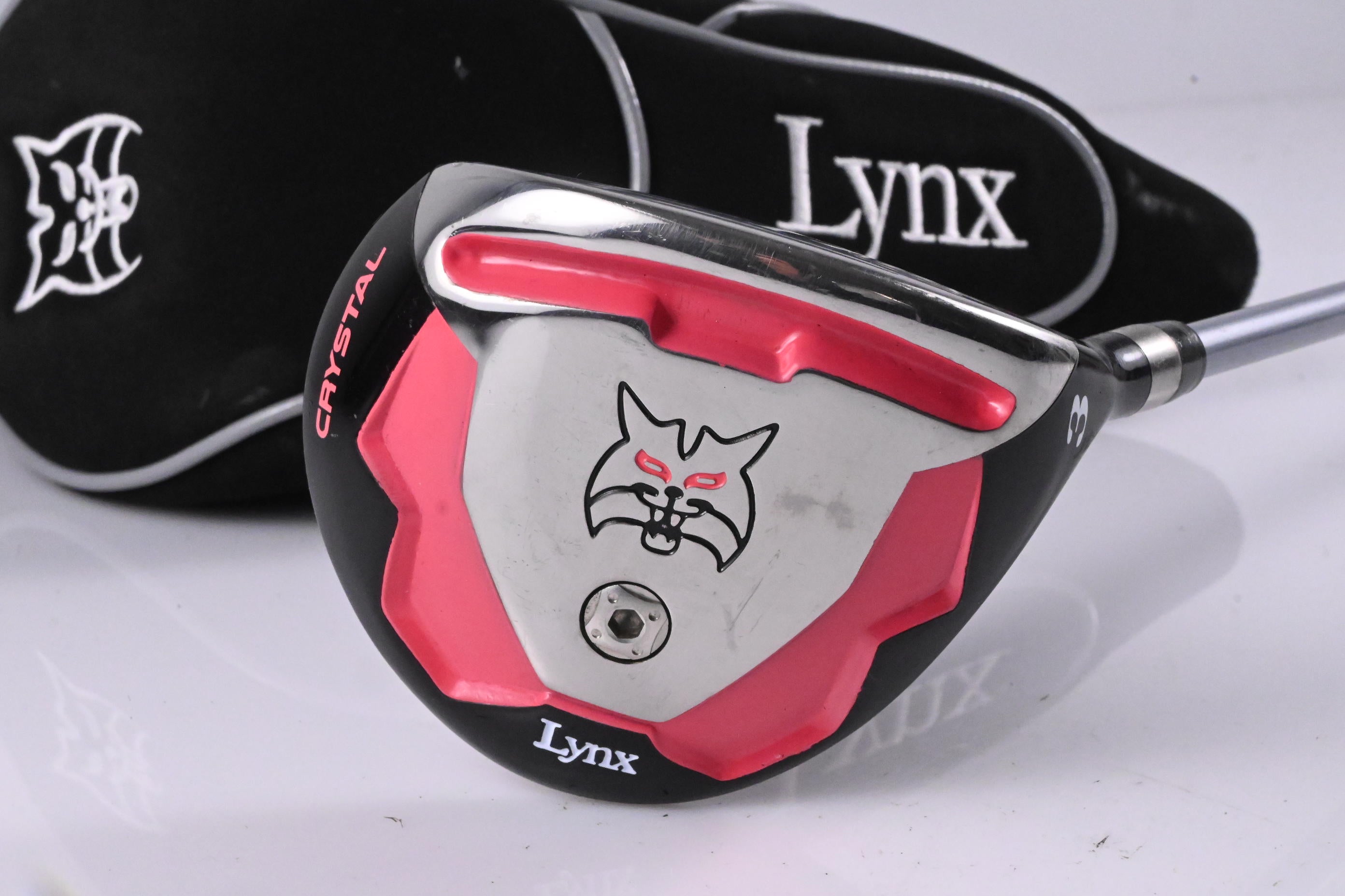 Ladies Lynx Crystal 2020 #3 Wood / 18 Degree / Ladies Flex Lynx XLR8-100 Shaft